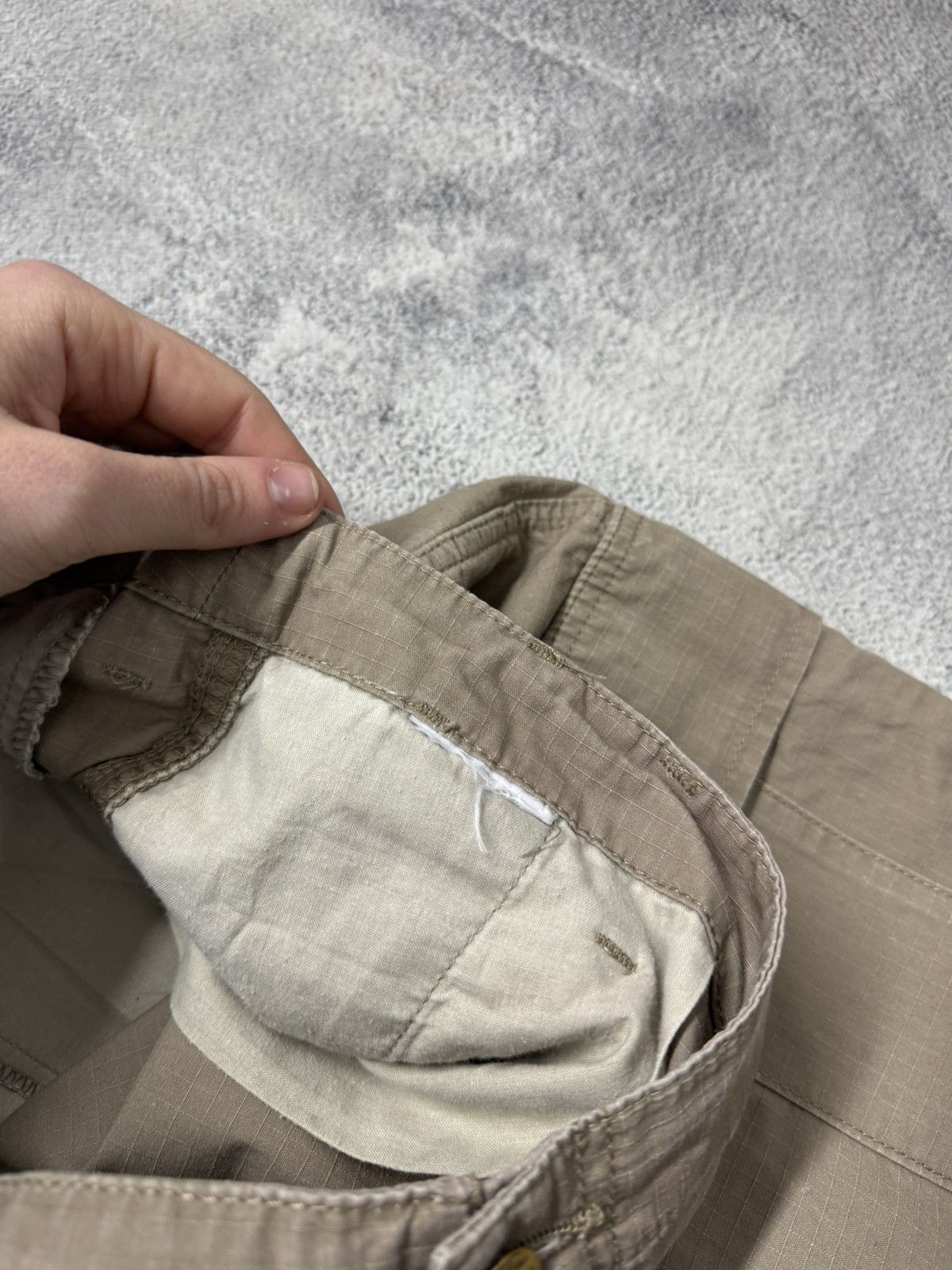 Carhartt Vintage Y2k Carhartt Cargo Shorts Size US 36 / EU 52 - 15 Thumbnail