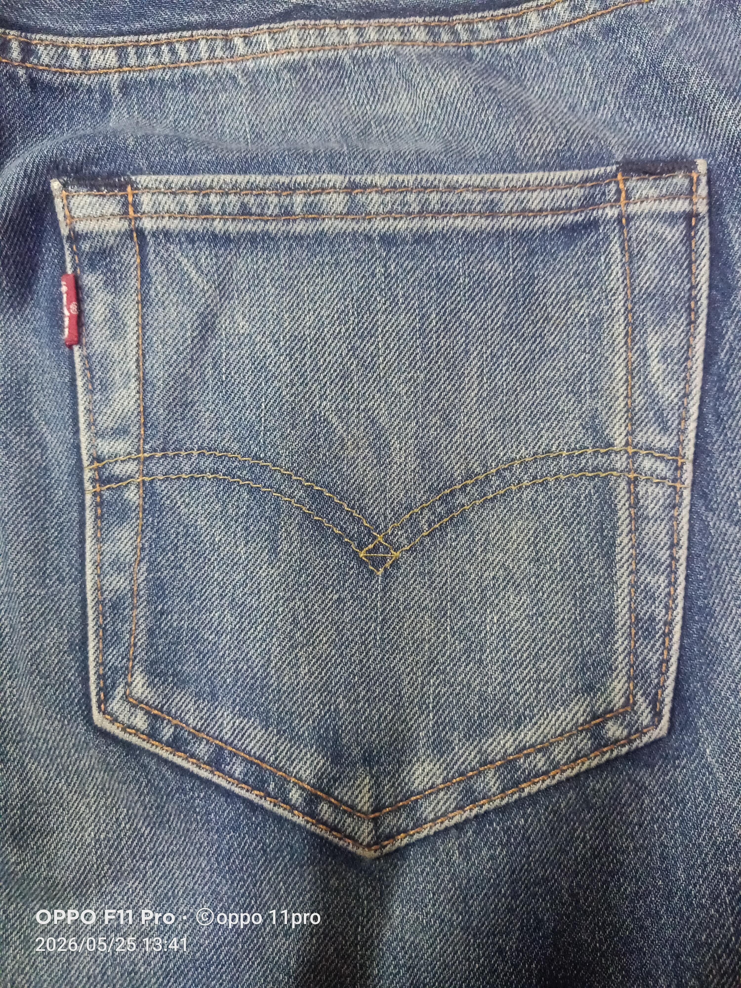 Levi's Vintage Clothing 💥 Vintage Levi's 501 (LVC) Distressdenim Men Redselved 💥 Size US 34 / EU 50 - 6 Thumbnail
