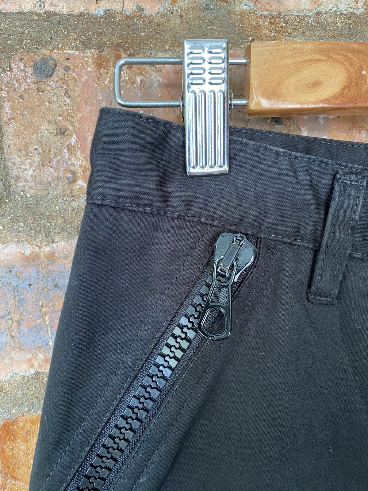 PPFM Vtg Artisan Japan X G.guaglianone Large Lampo Zipper cargos Size US 28 / EU 44 - 6 Thumbnail
