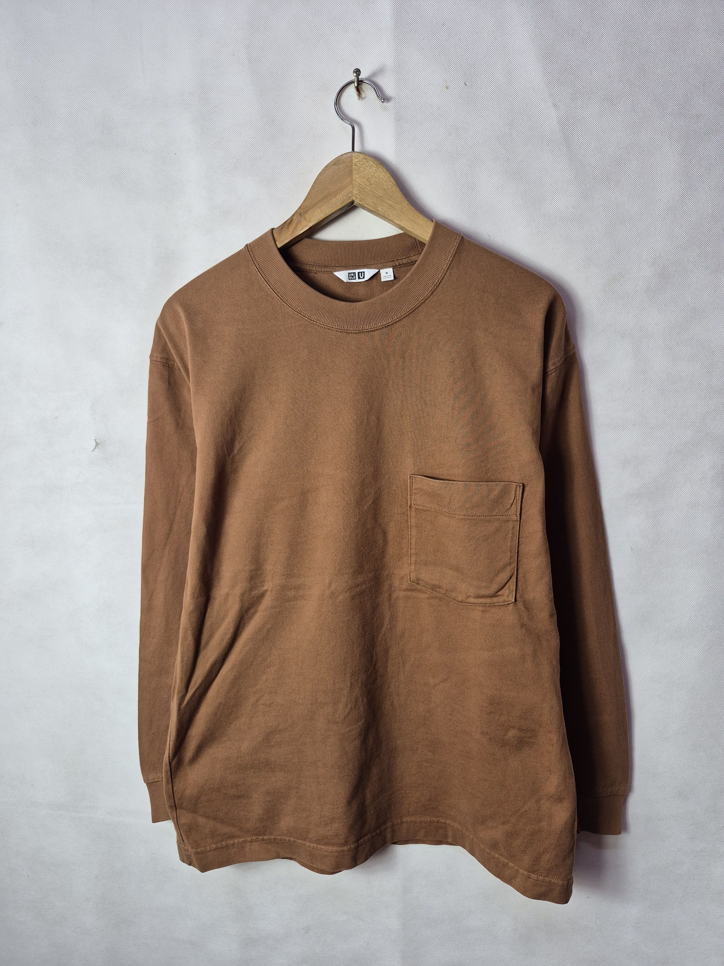 Japanese Brand × Lemaire × Uniqlo 🔥 Uniqlo U Lemaire Longsleeves Pocket Tee Size US M / EU 48-50 / 2 - 2 Thumbnail