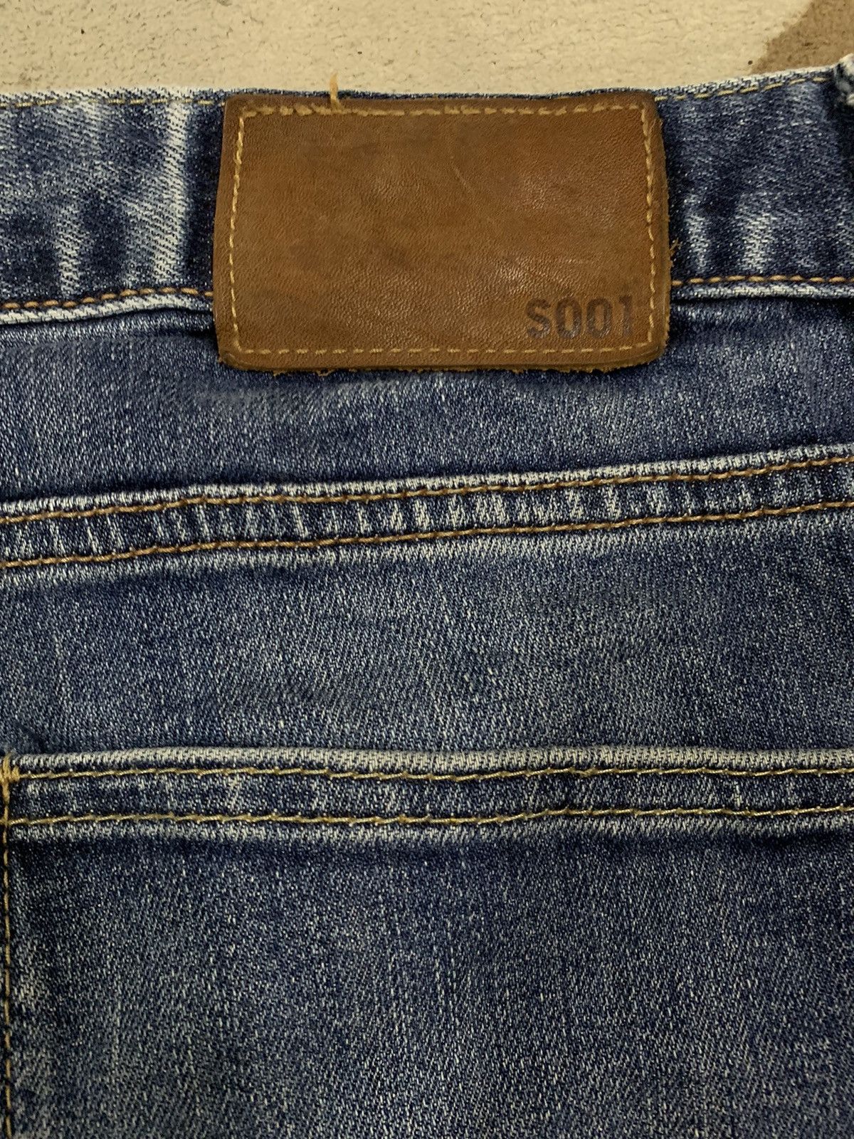 Undercover × Uniqlo Vintage Uniqlo S001 Straight Leg Distressed Grunge Jeans Size US 33 - 11 Thumbnail