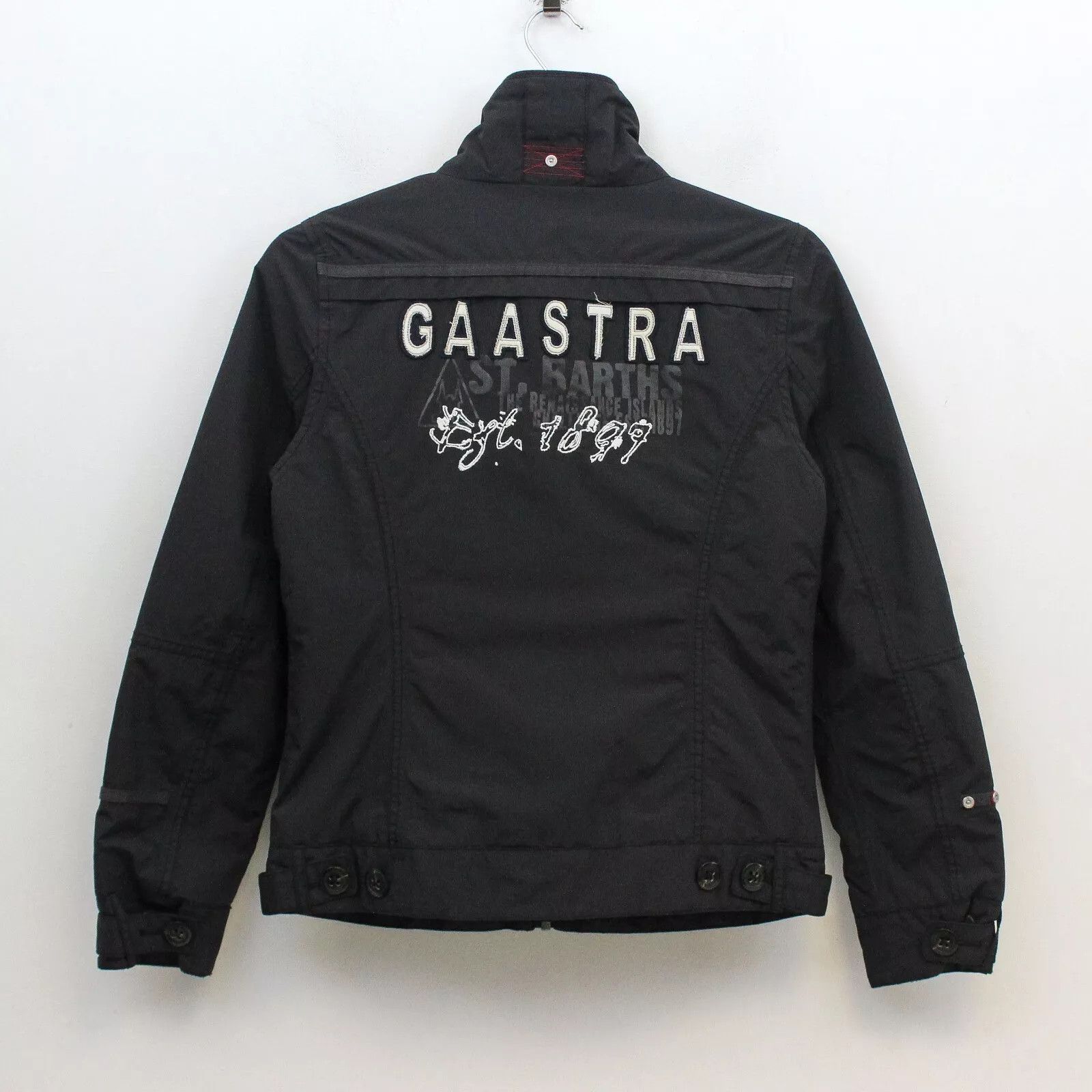 Other GAASTRA Women M Windbreaker Jacket Coat Weatherproof Black Size M / US 6-8 / IT 42-44 - 5 Thumbnail