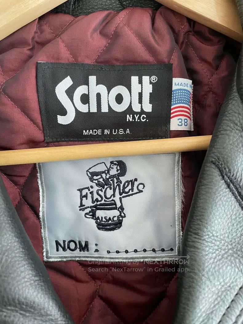 Schott Schott 523J Car Coat Fur Coat Size US M / EU 48-50 / 2 - 3 Thumbnail