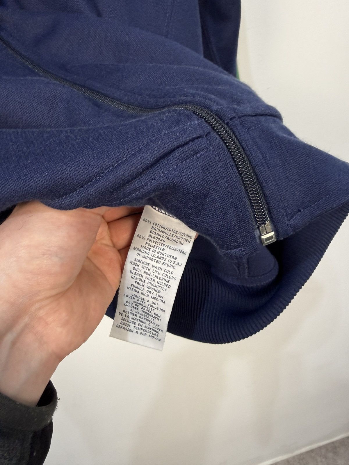 Polo Ralph Lauren Polo Ralph Lauren Vintage Zip Blue Sweatshirt Size US S / EU 44-46 / 1 - 12 Thumbnail