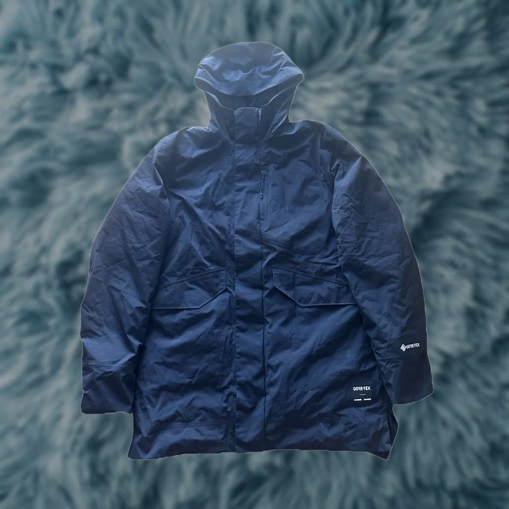 Vintage samsoe Jacket XL Black Gore Tex Claus Puffer Anorak Size US XL / EU 56 / 4 - 1 Thumbnail