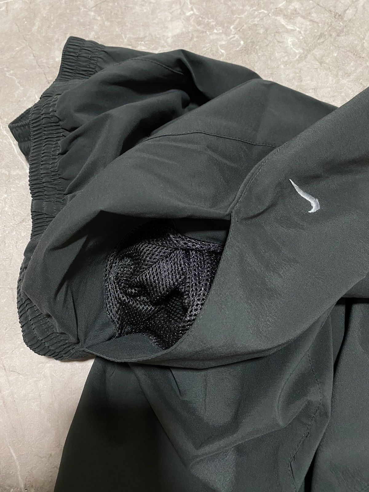 Nike × Vintage Vintage Y2K Nike Swoosh Drill Baggy Oversized Pants 90s Size US 32 / EU 48 - 10 Thumbnail