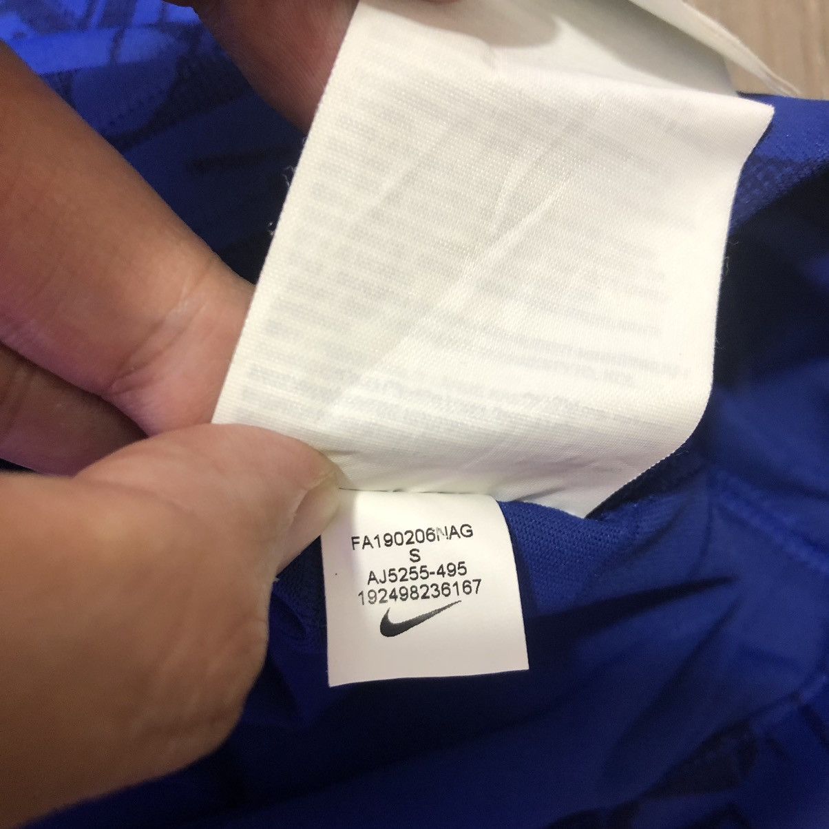 Nike Chelsea 19/20 player issue home shirt #18 Giroud Size US S / EU 44-46 / 1 - 12 Thumbnail