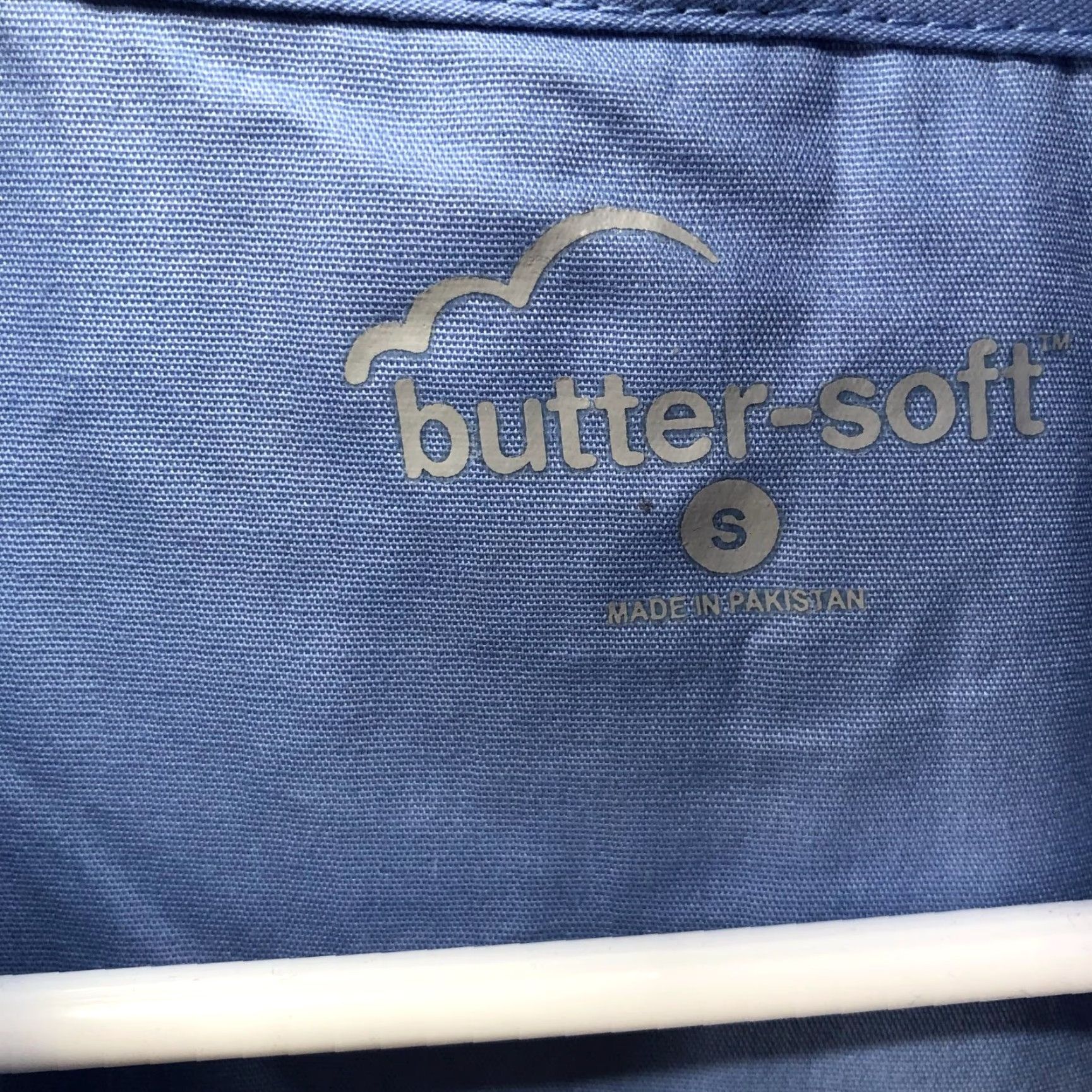 Vintage NWT Butter-Soft Scrub Hoodie Womens S Ceil Blue 4 Pocket Core Long Sleeve Shirt Size S / US 4 / IT 40 - 5 Thumbnail