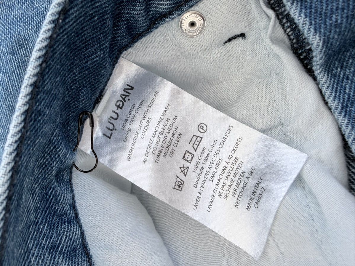 LUU DAN wide leg cropped jeans Size US 34 / EU 50 - 7 Thumbnail