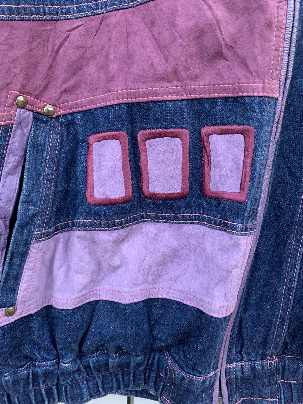 Japanese Brand Vintage Japanese Brand Santa Fee Denim Jacket Size US L / EU 52-54 / 3 - 18 Thumbnail