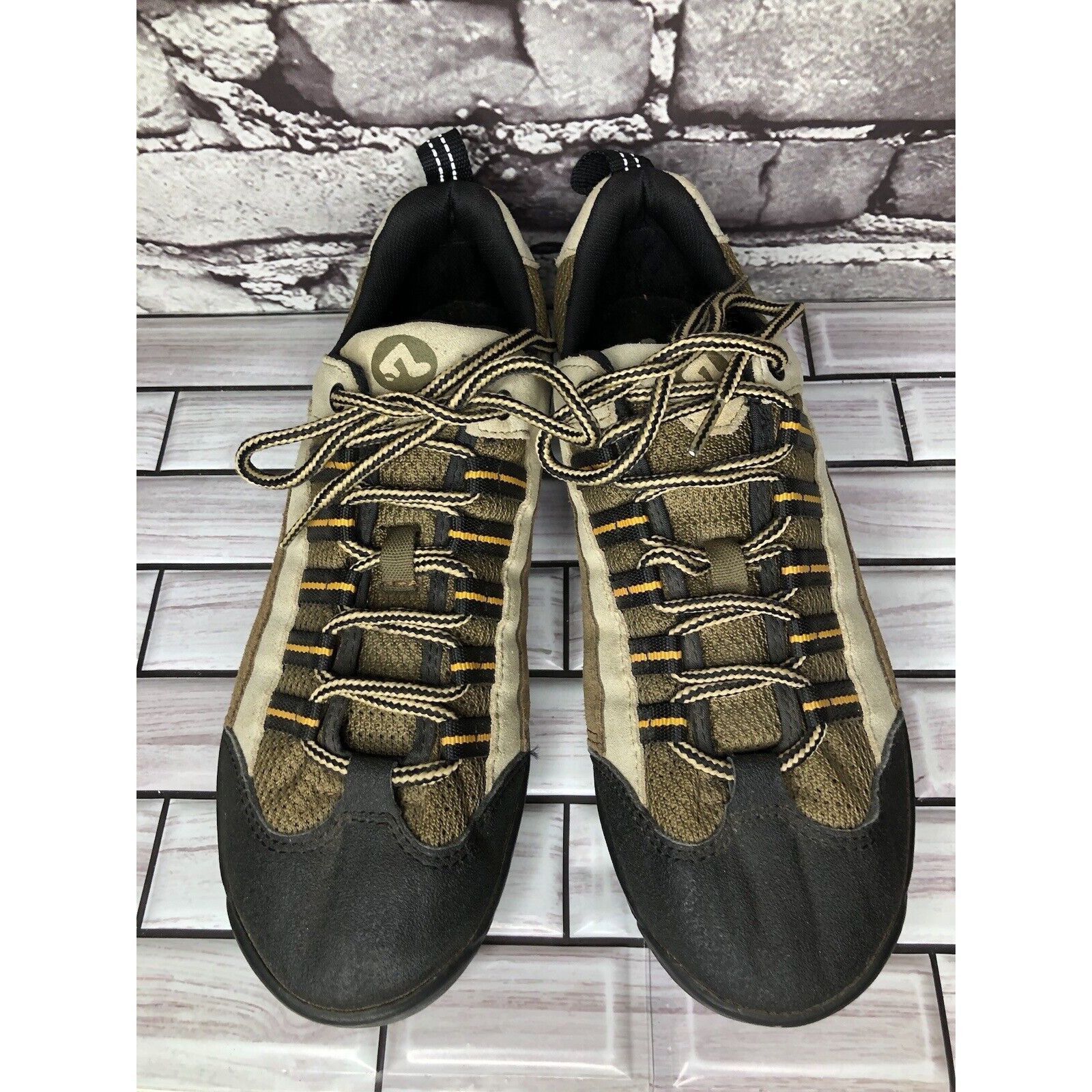 Other Shimano SPD Brown Black Leather Mountain Bike Cycling Shoes Size US 7 / EU 40 - 15 Thumbnail