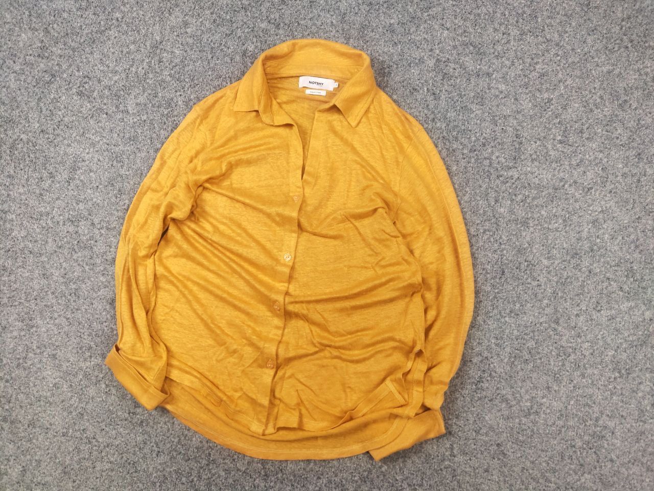 Other Notshy France Design linen button shirt blouse Long Sleeve Size S / US 4 / IT 40 - 3 Thumbnail