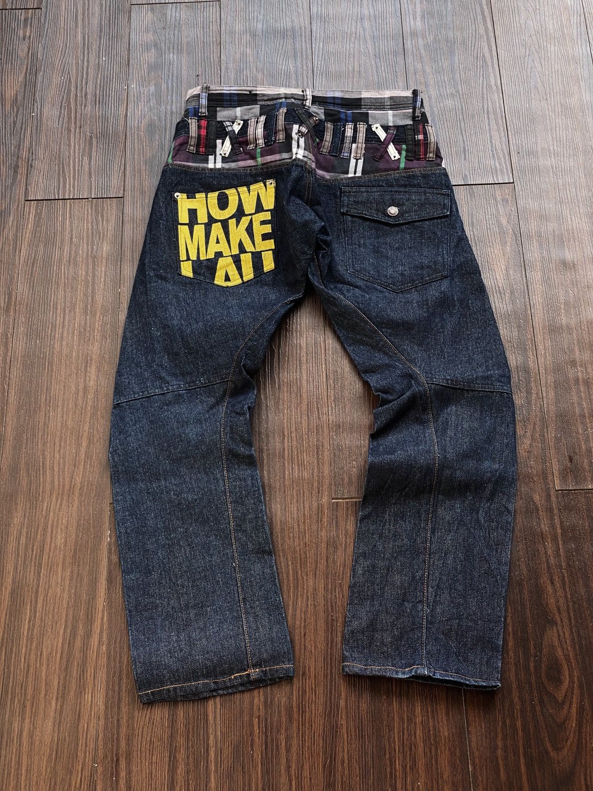 Japanese Brand DOUBLEWAIST METHOD x UP START JAPAN DENIM Size US 29 - 5 Thumbnail