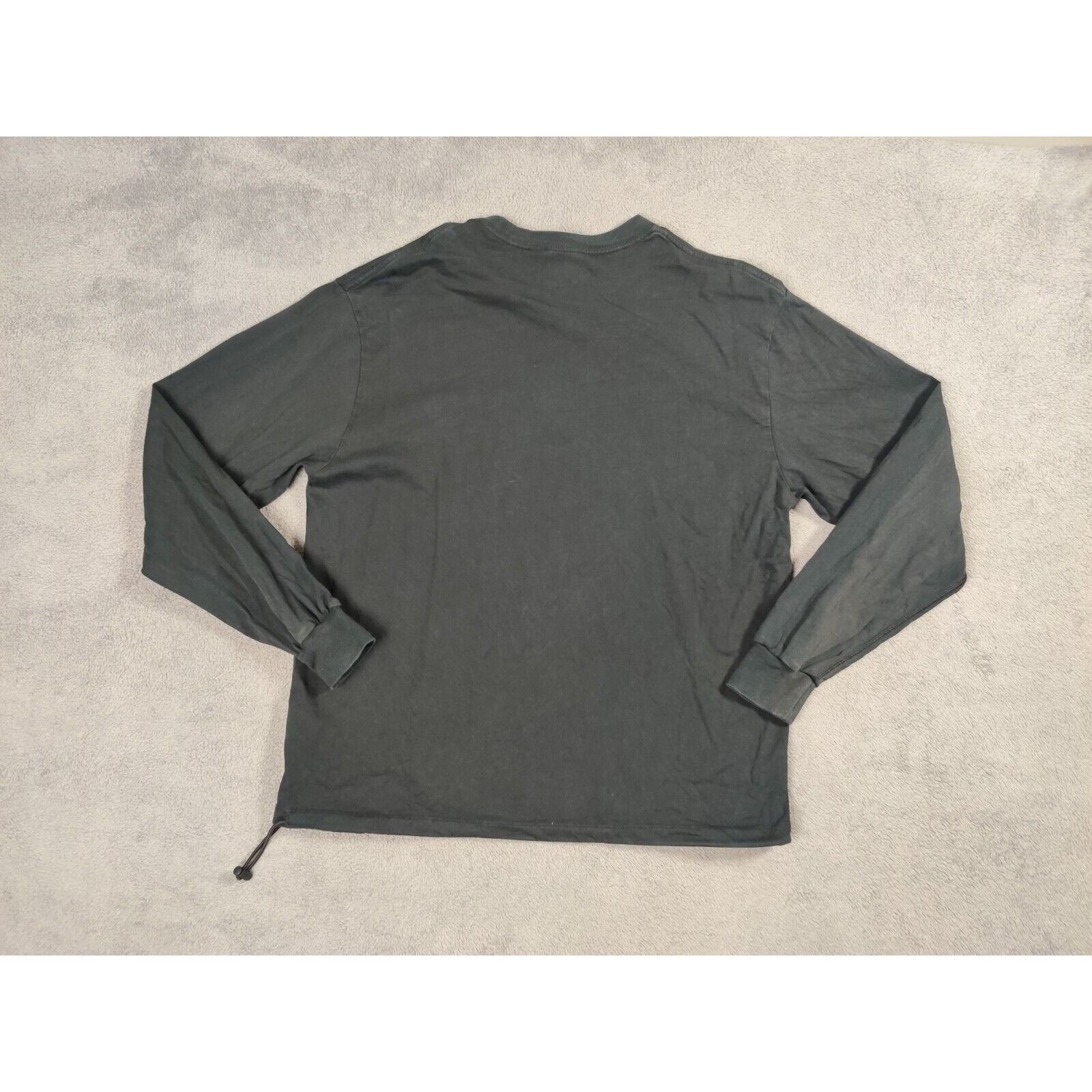 Nike Nike Shirt Adult Mens Large Black Blue Swoosh Logo Long Slee Size US L / EU 52-54 / 3 - 6 Thumbnail