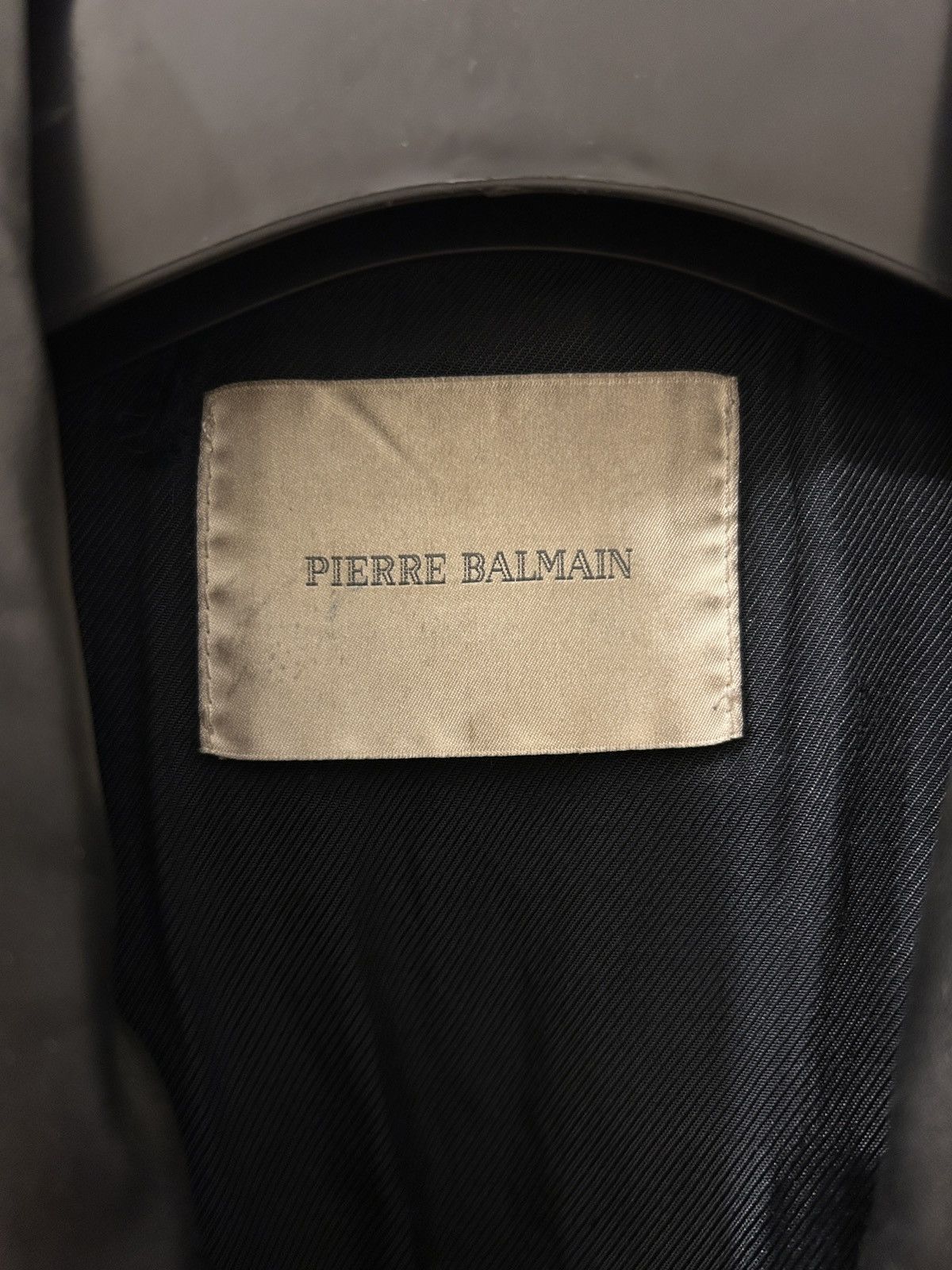 Balmain Balmain 2010s black leather perfecto biker jacket Size US M / EU 48-50 / 2 - 10 Thumbnail