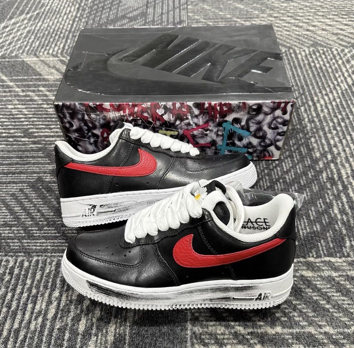Nike × peaceminusone Peaceminusone x Nike Air Force 1 PMO J42 Size US 6.5 / EU 39-40 - 4 Thumbnail