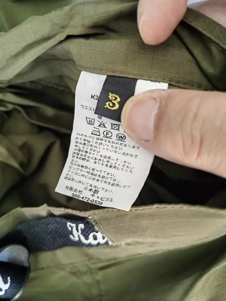 Kapital KAPITAL Military Style Cargo Trousers for Men-2506 Size US 36 / EU 52 - 9 Thumbnail