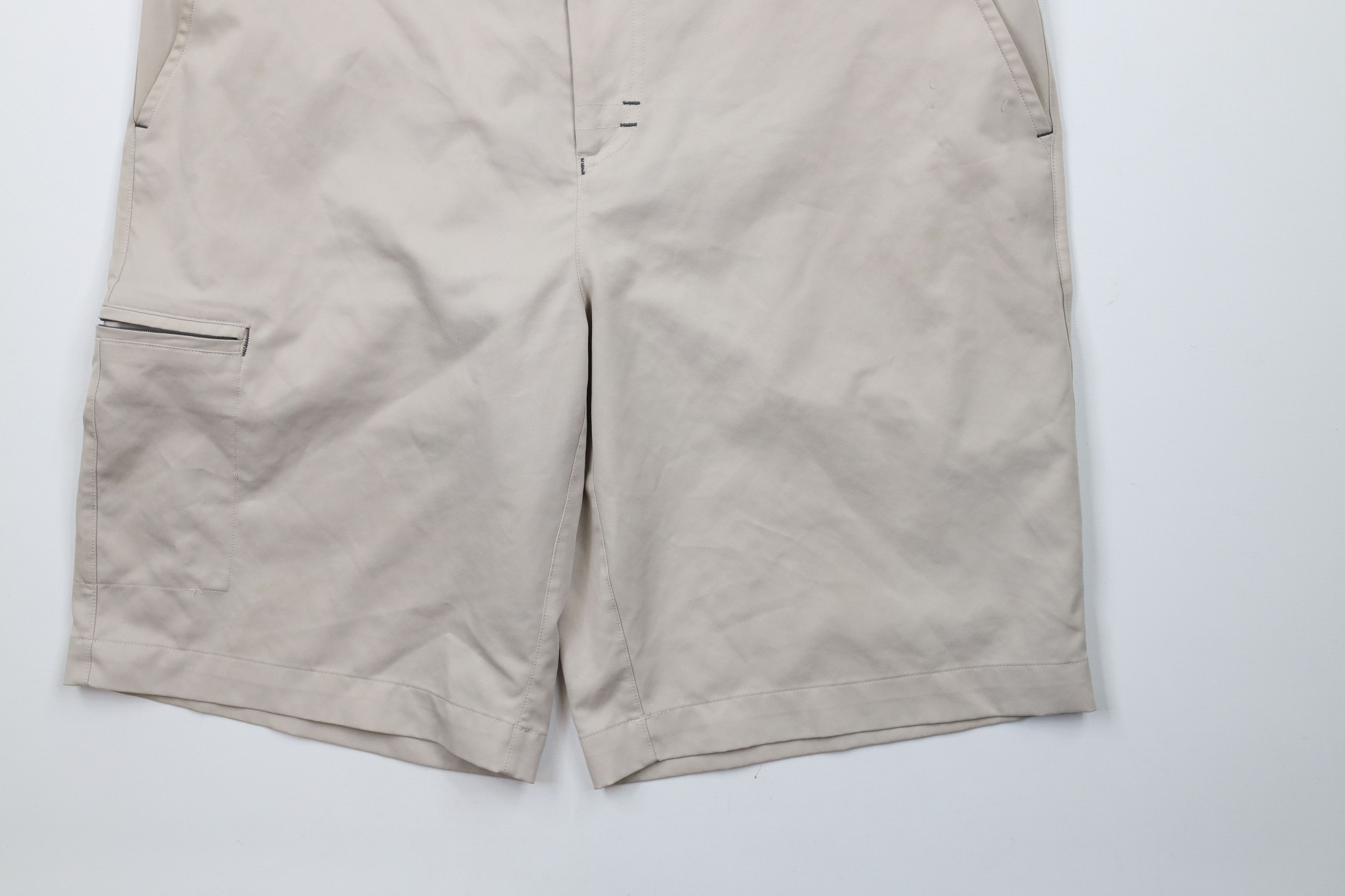 Vintage St Andrews of Scotland Course Golfing Chino Shorts Beige Size US 34 / EU 50 - 4 Thumbnail