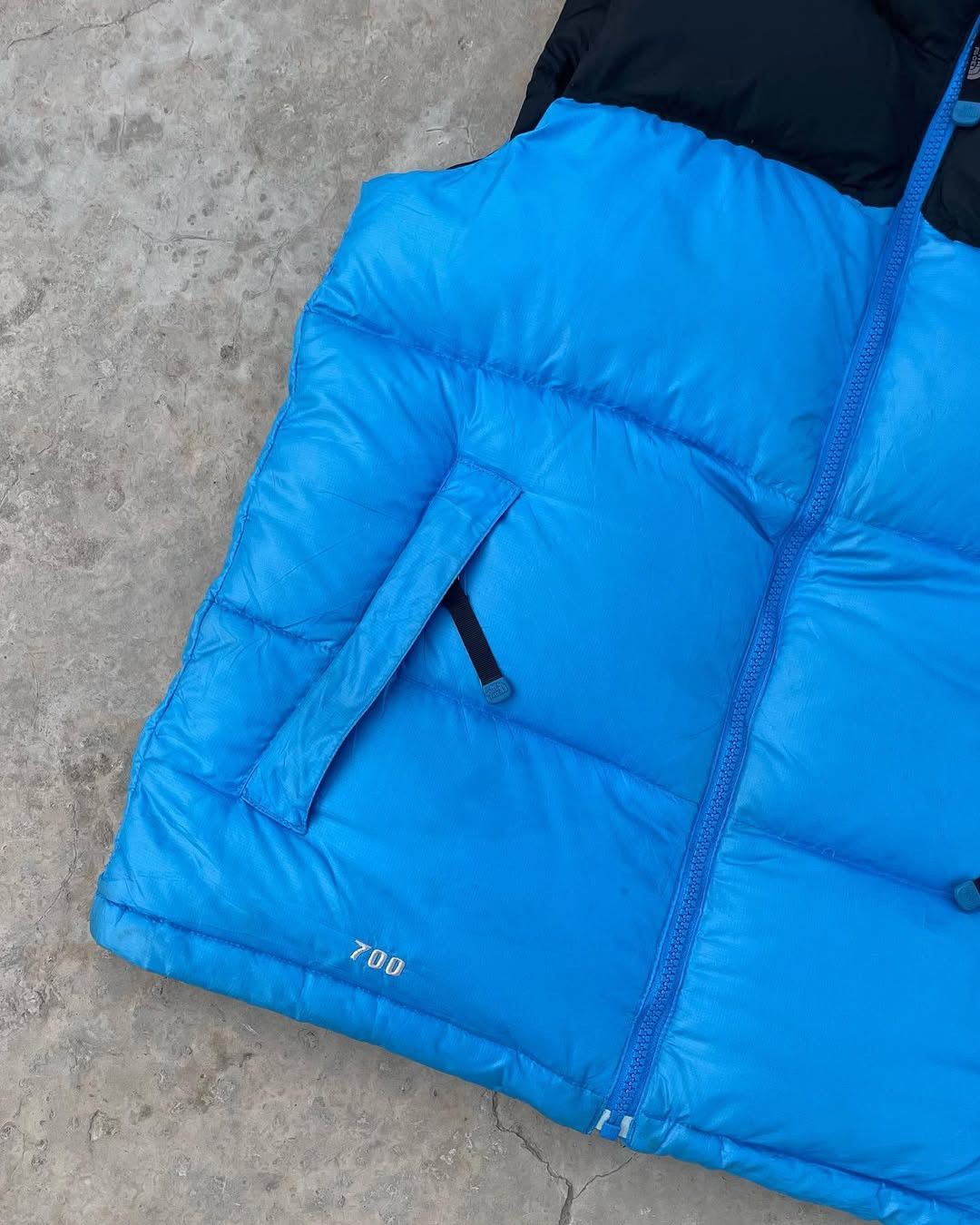The North Face Vintage TNF 700 Nuptse Down Sleeveless Puffer Jacket Size US S / EU 44-46 / 1 - 10 Thumbnail