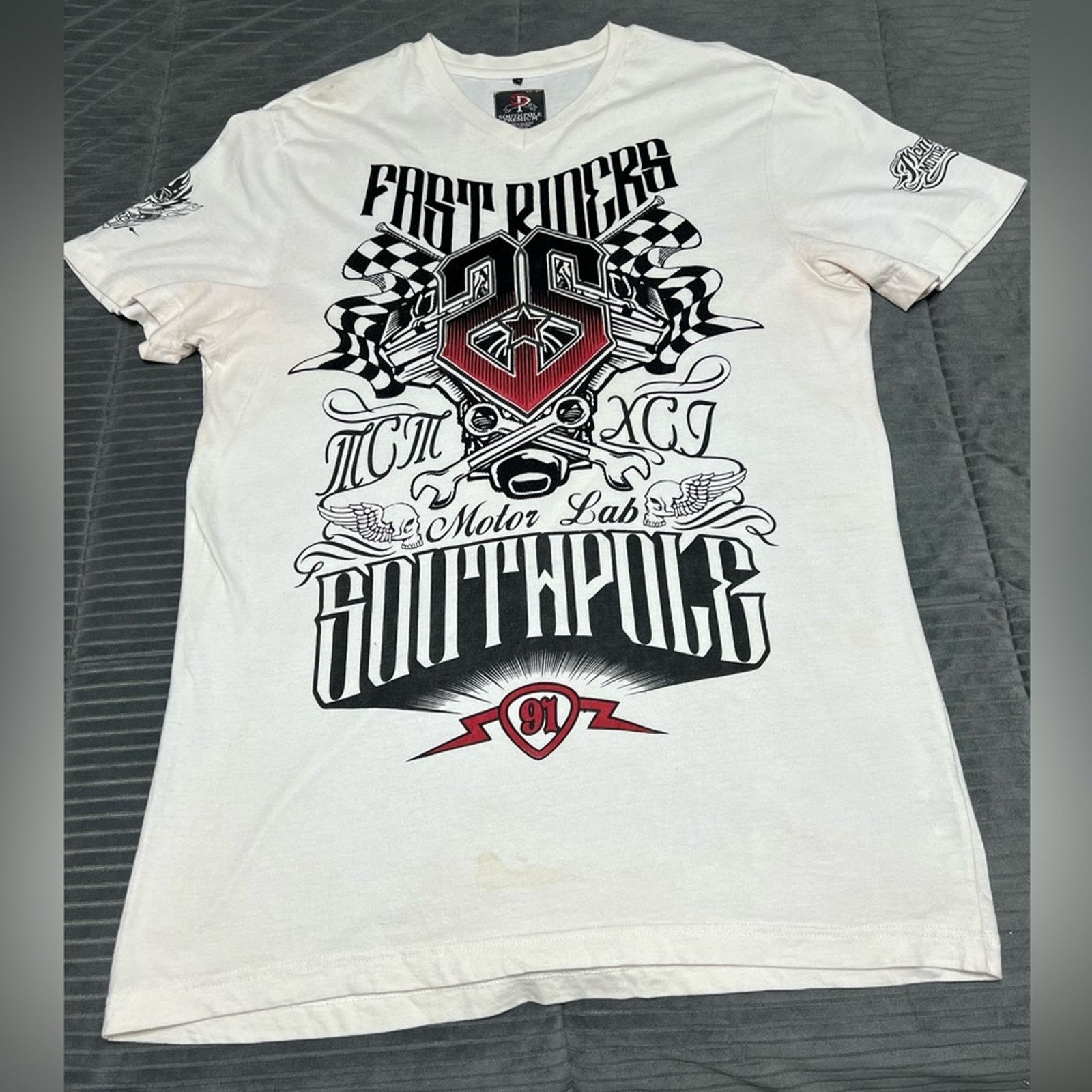 Southpole VTG y2k Southpole Premium Shirt Oversized Skater Streetwear Size US XL / EU 56 / 4 - 2 Thumbnail