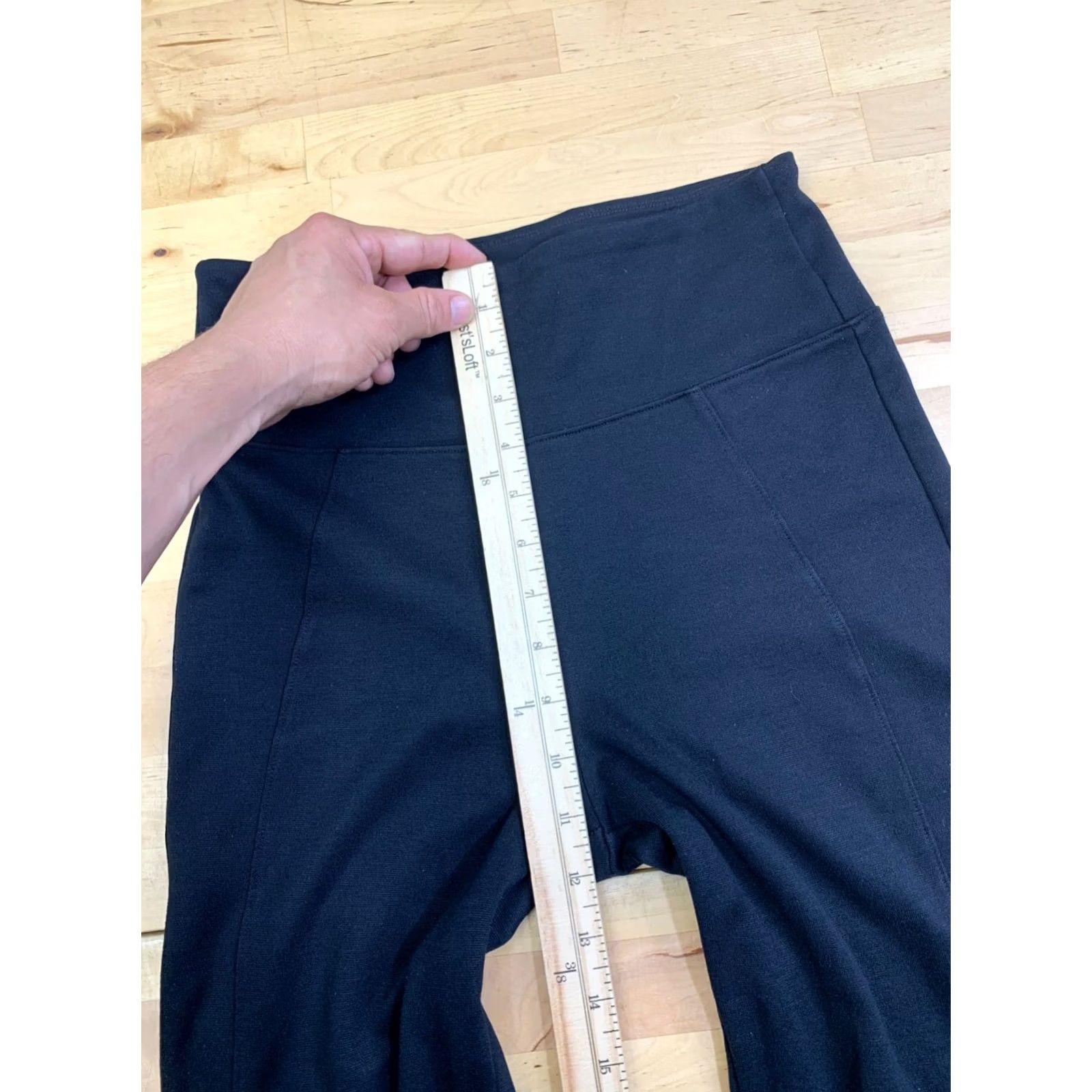Spanx Spanx Leggings Women M Black Casual Athleisure Shaping Stretch Classic Ankle Activewear Womens Size 32" / US 10 / IT 46 - 5 Thumbnail