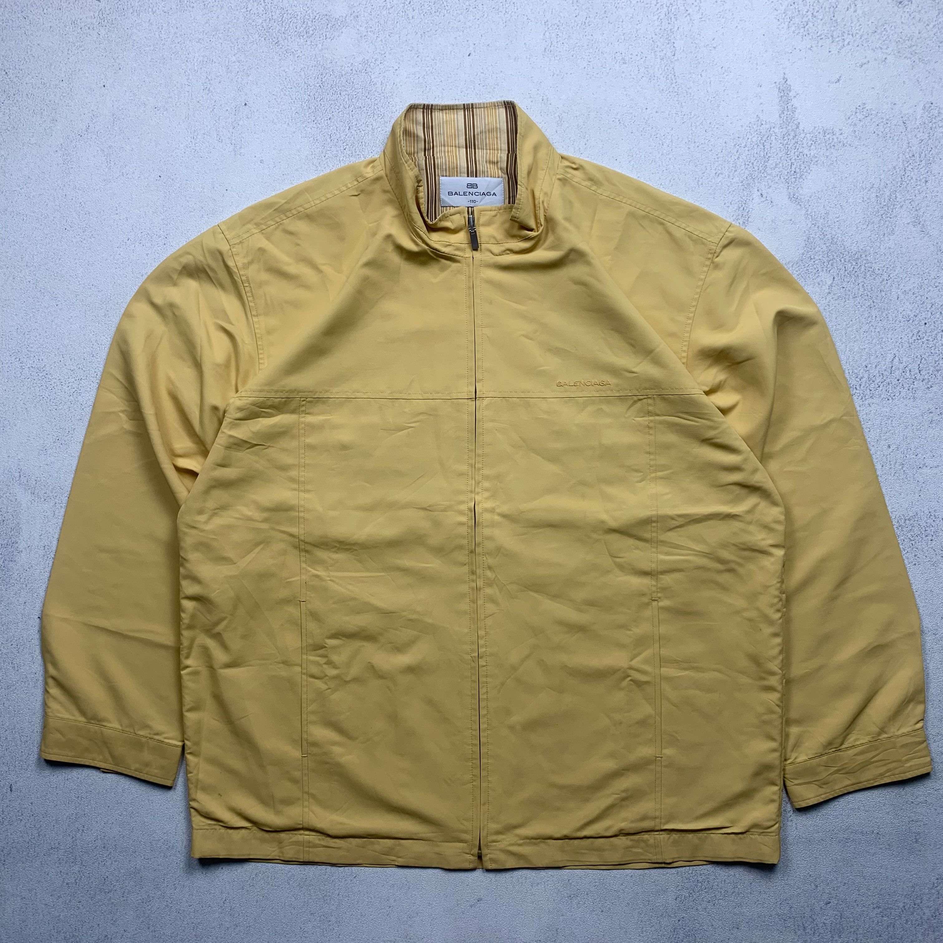 image of Balenciaga x Vintage Baleciaga Paris Jacket in Yellow, Men's (Size Large)