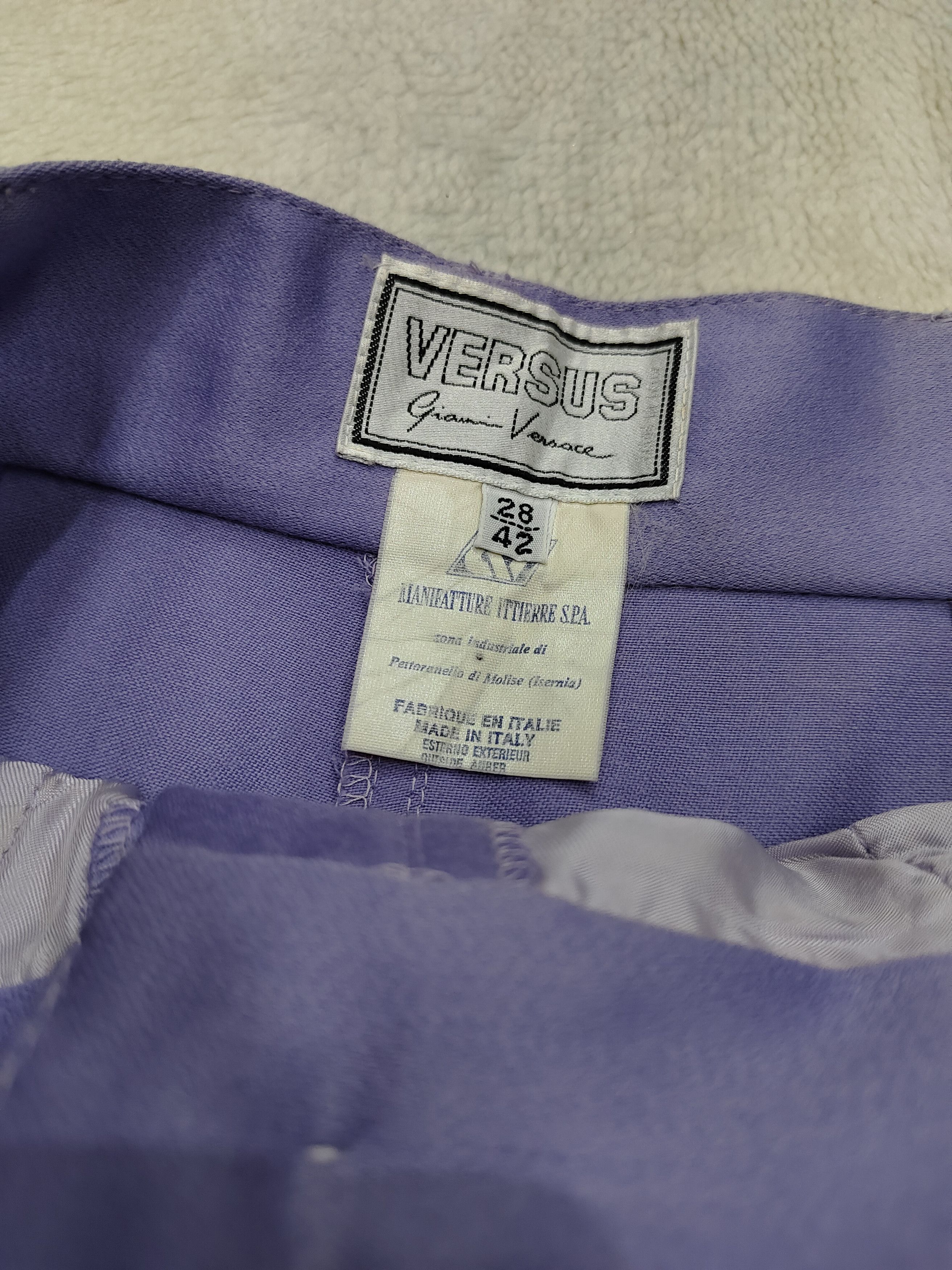 Versus Versace 🇮🇹Vtg Versus🇮🇹by Gianni Versace High Waist Trouser Size 28" / US 6 / IT 42 - 8 Thumbnail