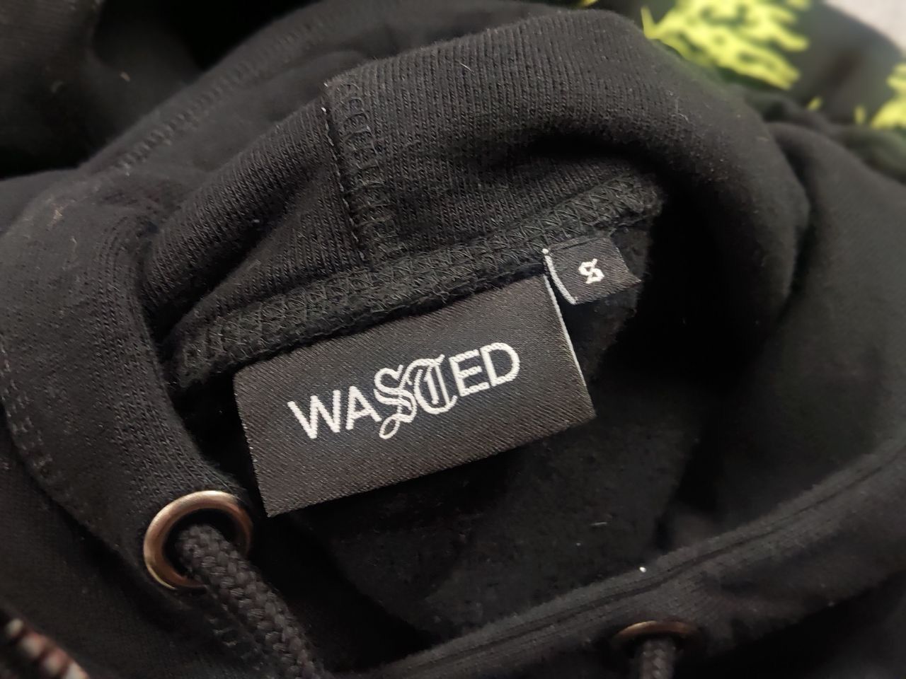 Wasted Paris Wasted Fearless Dog Logo Black Oversized Hoodie Y2K Style Size US S / EU 44-46 / 1 - 11 Thumbnail