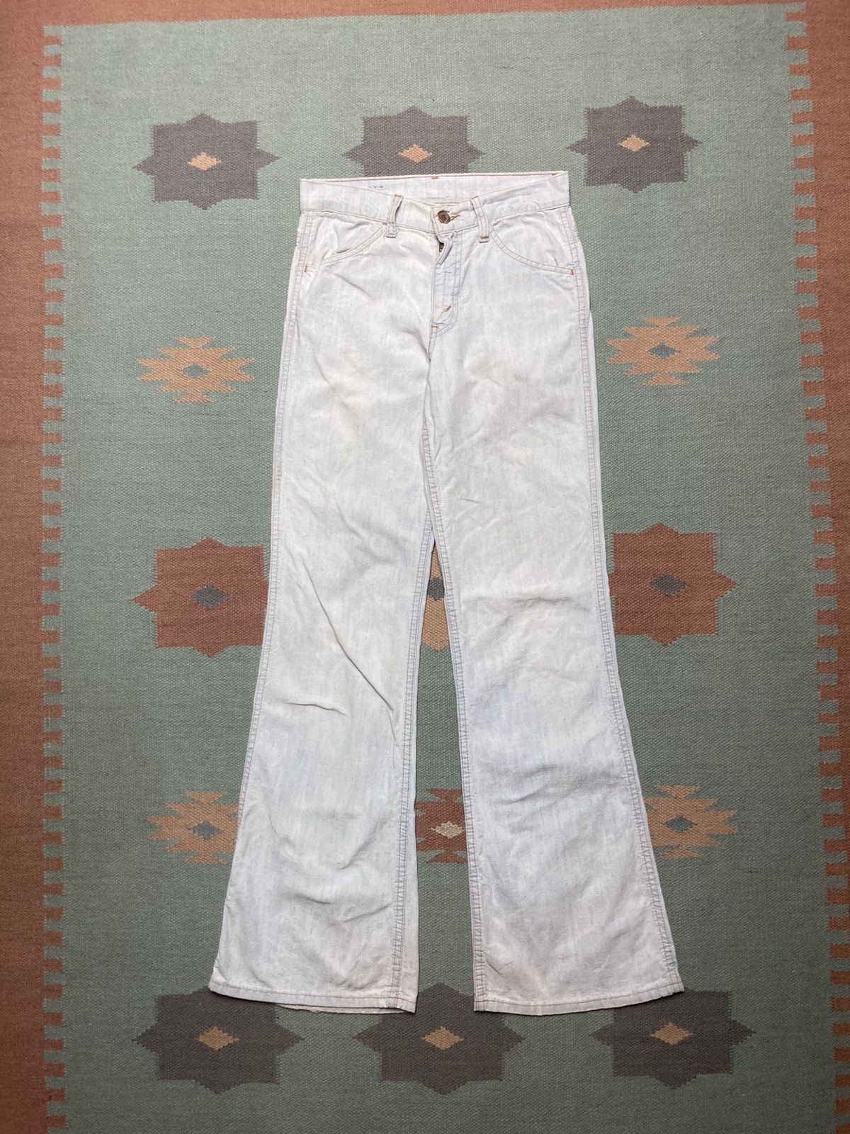 Vintage 70s Levi’s orange tab jeans flare bell bottoms 684 784 27x32 Size 27" / US 4 / IT 40 - 6 Thumbnail