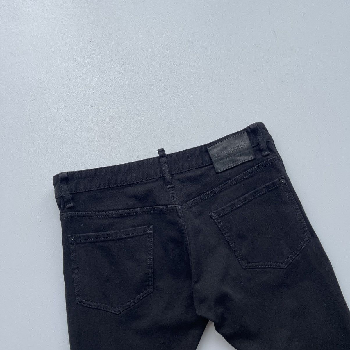 Dsquared2 Dsquared2 Sexy Twist Slim Fit Stretch Cropped Jeans Black Size US 32 / EU 48 - 5 Thumbnail