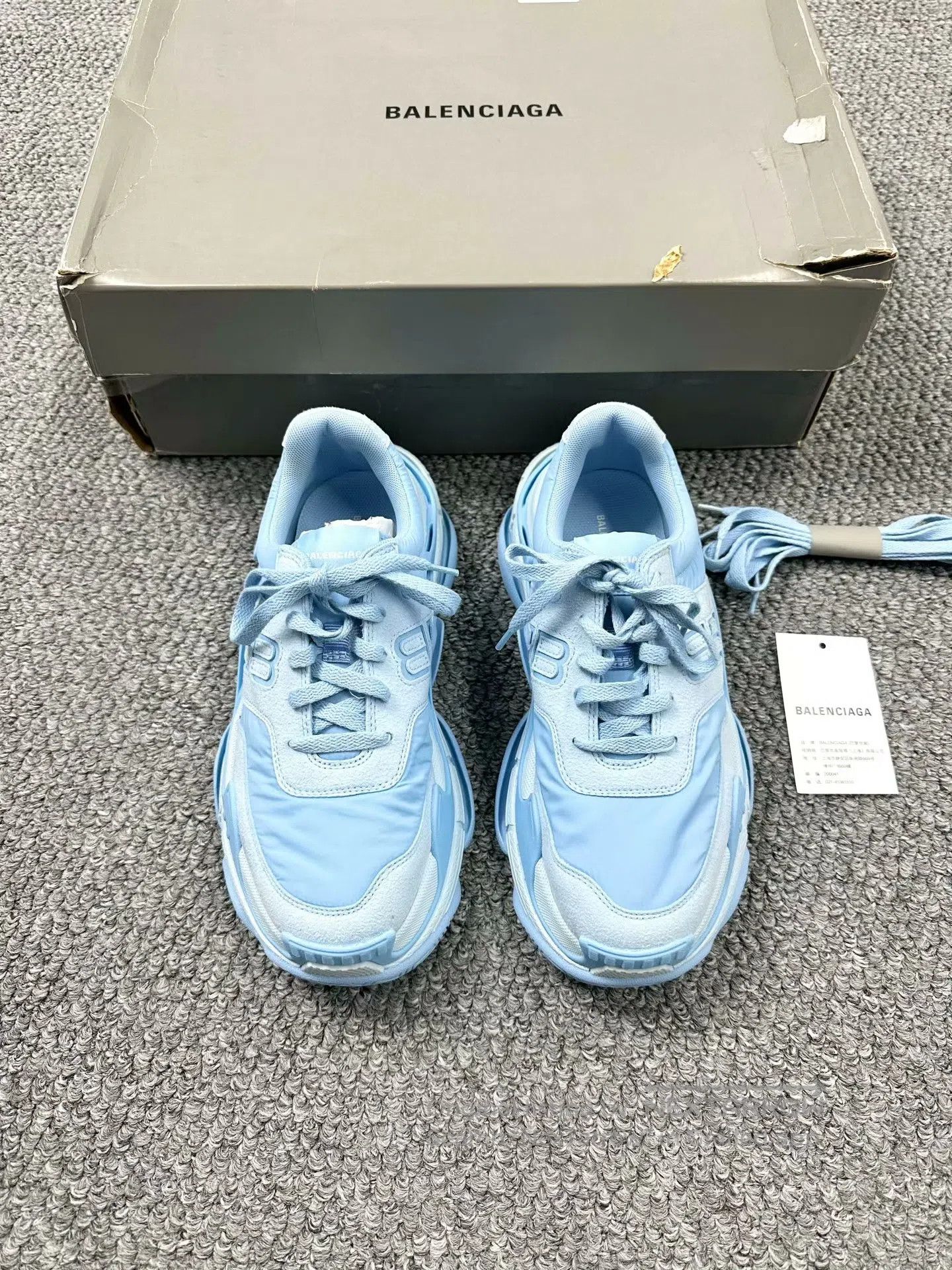 Balenciaga Balenciaga Blue Dad Shoes| Size US 7.5 / IT 37.5 - 2 Thumbnail