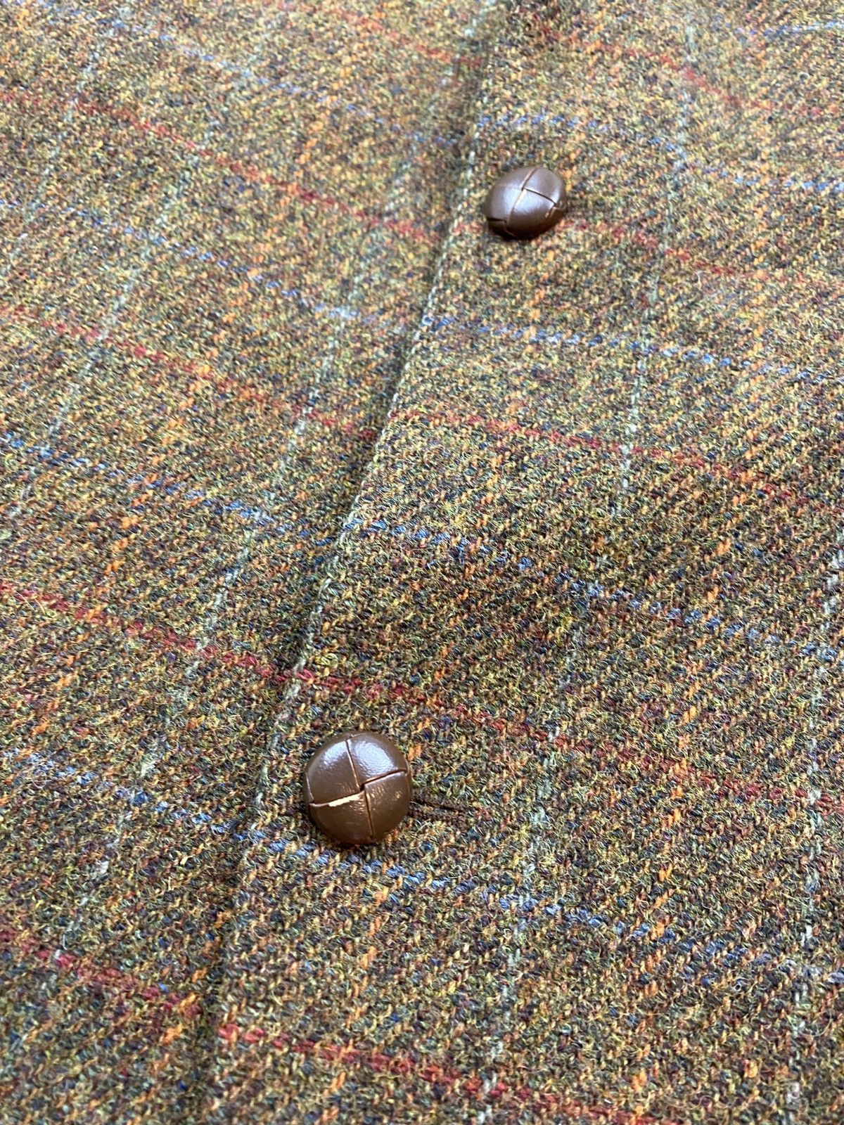 Harris Tweed × Vintage HARRIS TWEED WALBUSCH Men's 100% Wool Tweed Blazer Size 42R - 7 Thumbnail