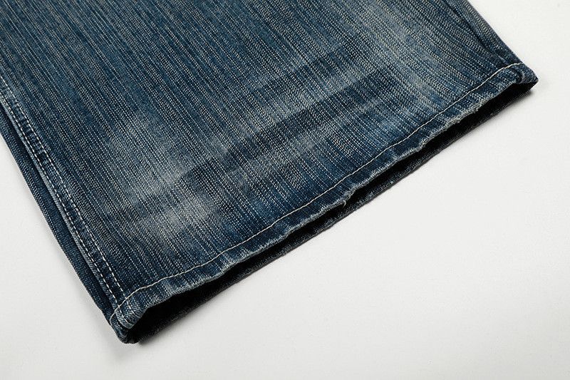 Vintage Retro Men's Loose Straight Leg Distressed Curved Jeans y2k Size US 32 / EU 48 - 6 Thumbnail