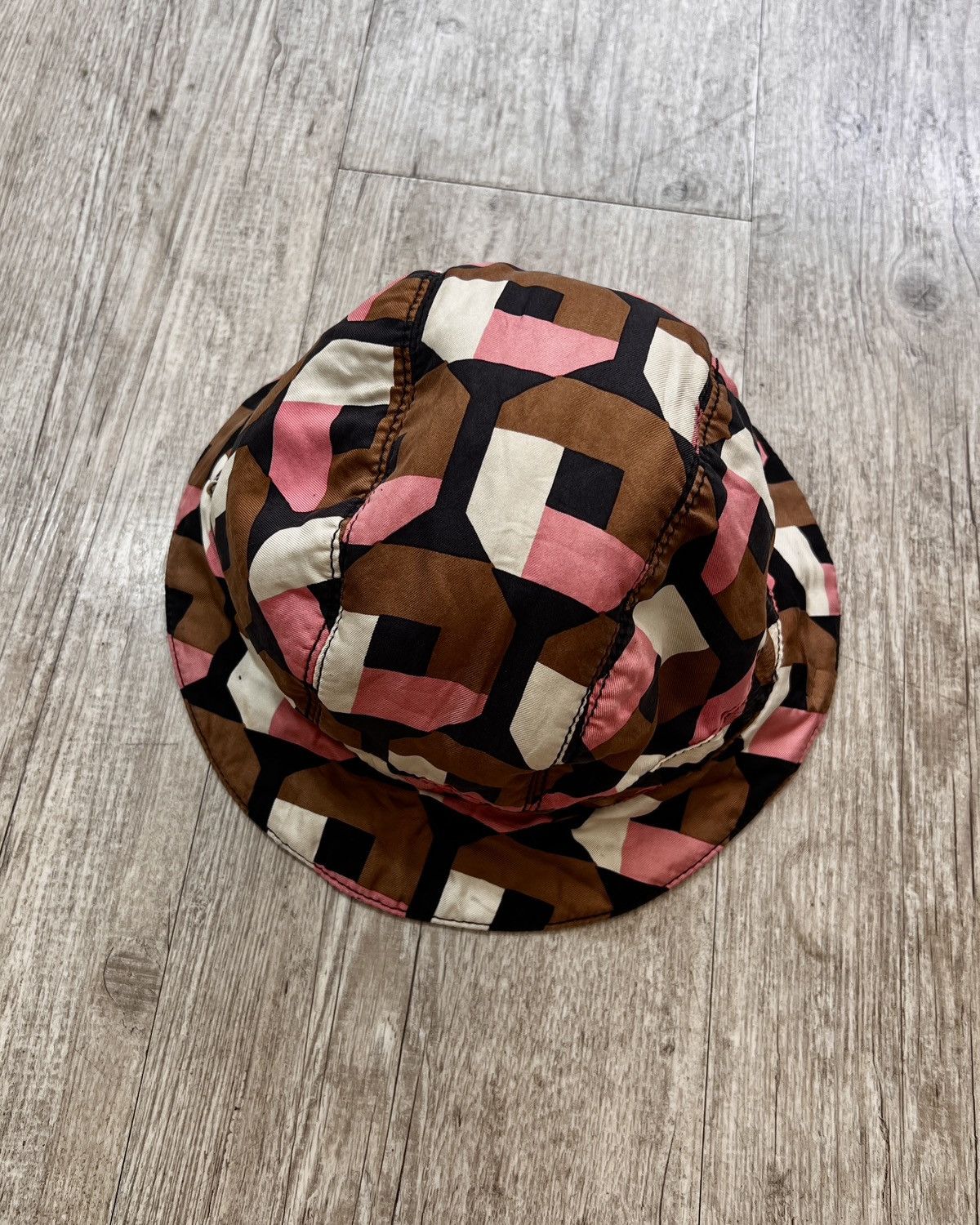 Prada Bucket Prada Holliday & Brown Size ONE SIZE - 4 Thumbnail