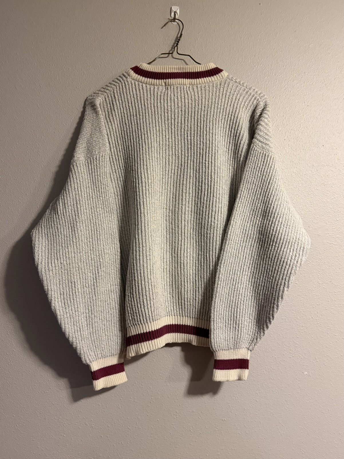 Eddie Bauer vtg 80s 90s made in UK eddie bauer chunky sweater large Size US L / EU 52-54 / 3 - 5 Thumbnail