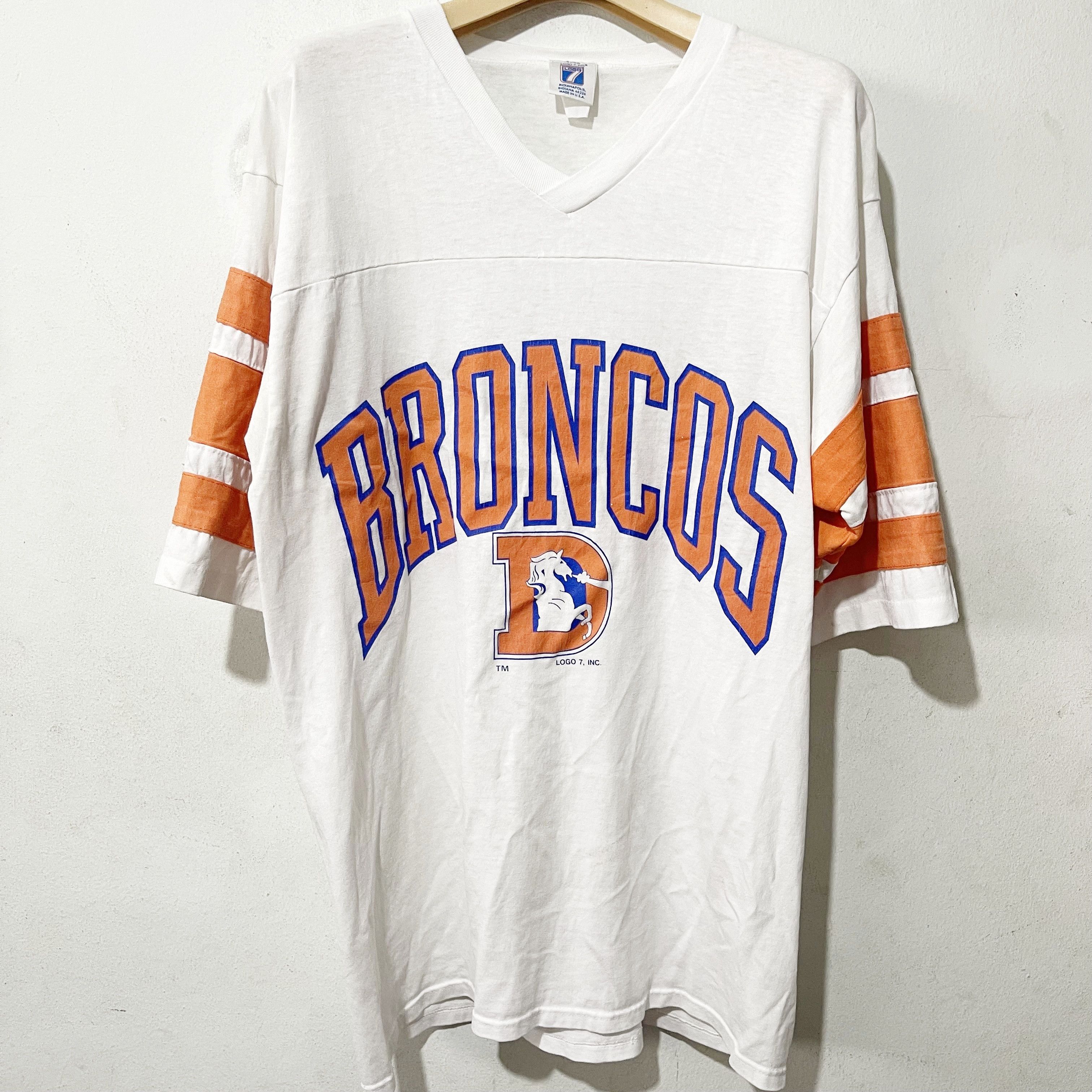 Champion × NFL × Vintage Vintage 90s Denver Broncos Jersey Shirt Size US L / EU 52-54 / 3 - 1 Thumbnail