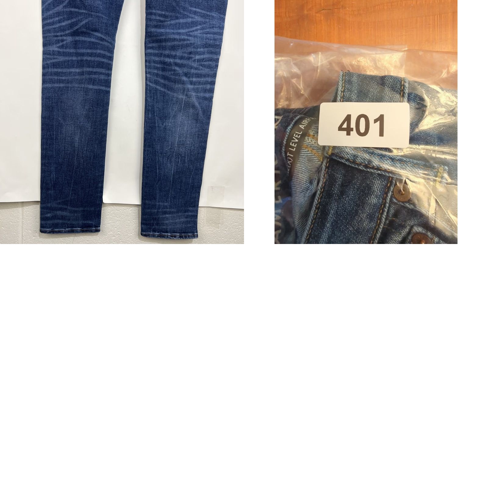 American Eagle Outfitters VINTAGE? No — (not vintage) American Eagle Next Level Airflex Jeans Slim Straight Medium Wash 30x34 Men’s Size US 30 / EU 46 - 9 Thumbnail