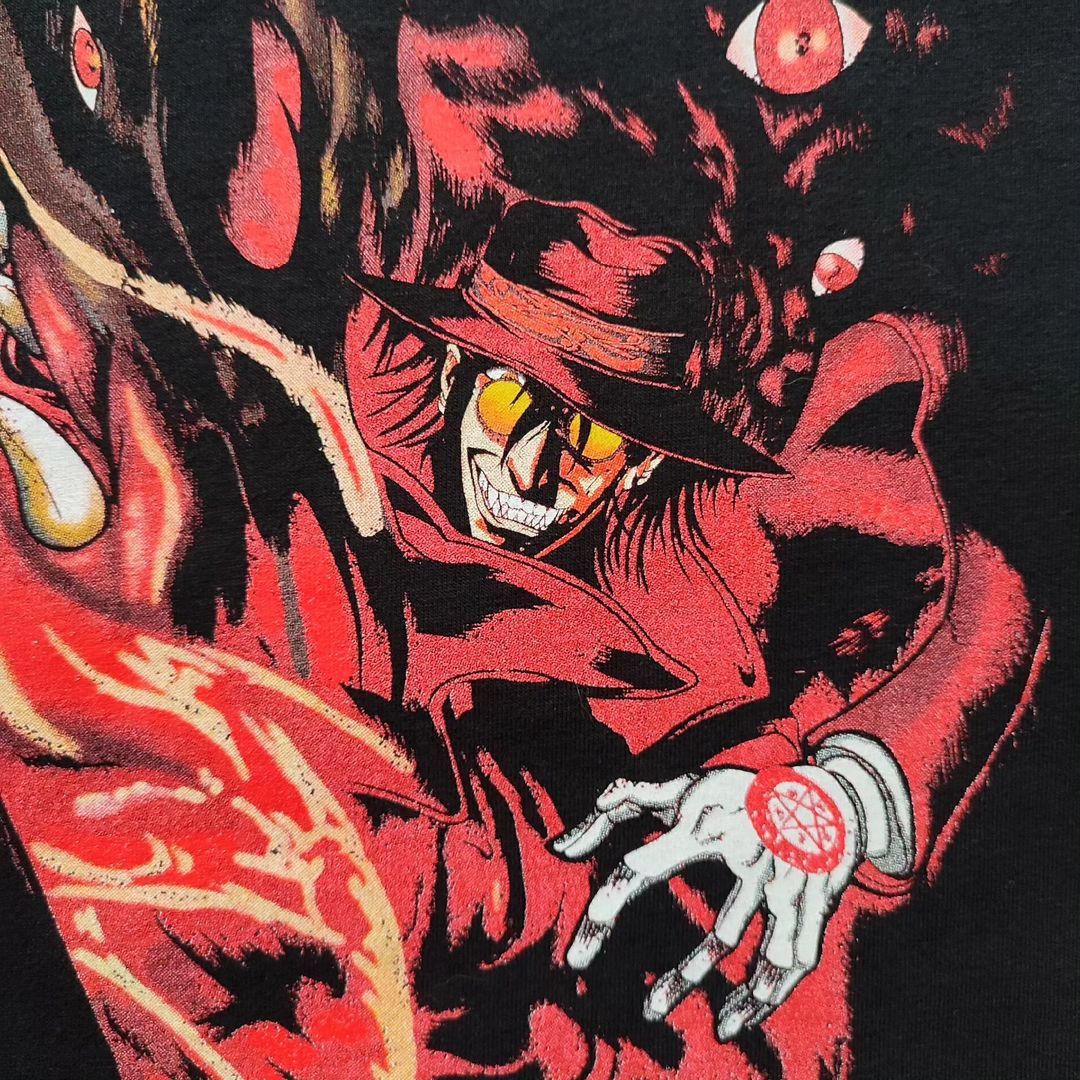 Anime × Japanese Brand × Vintage Anime Hellsing Alucard Manga Tshirt Rare Size US XL / EU 56 / 4 - 2 Thumbnail