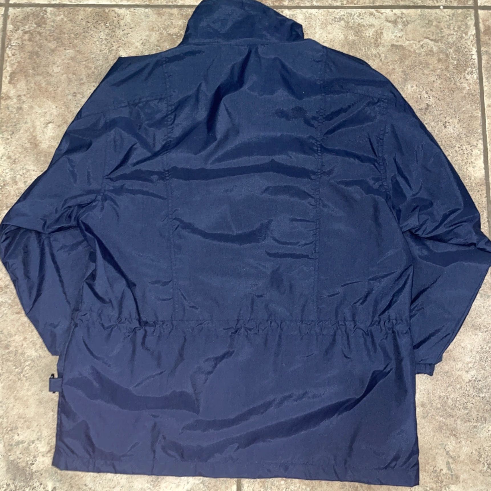 Vintage Sierra Experience Windbreaker Jacket Men M Navy Blue Size US M / EU 48-50 / 2 - 4 Thumbnail