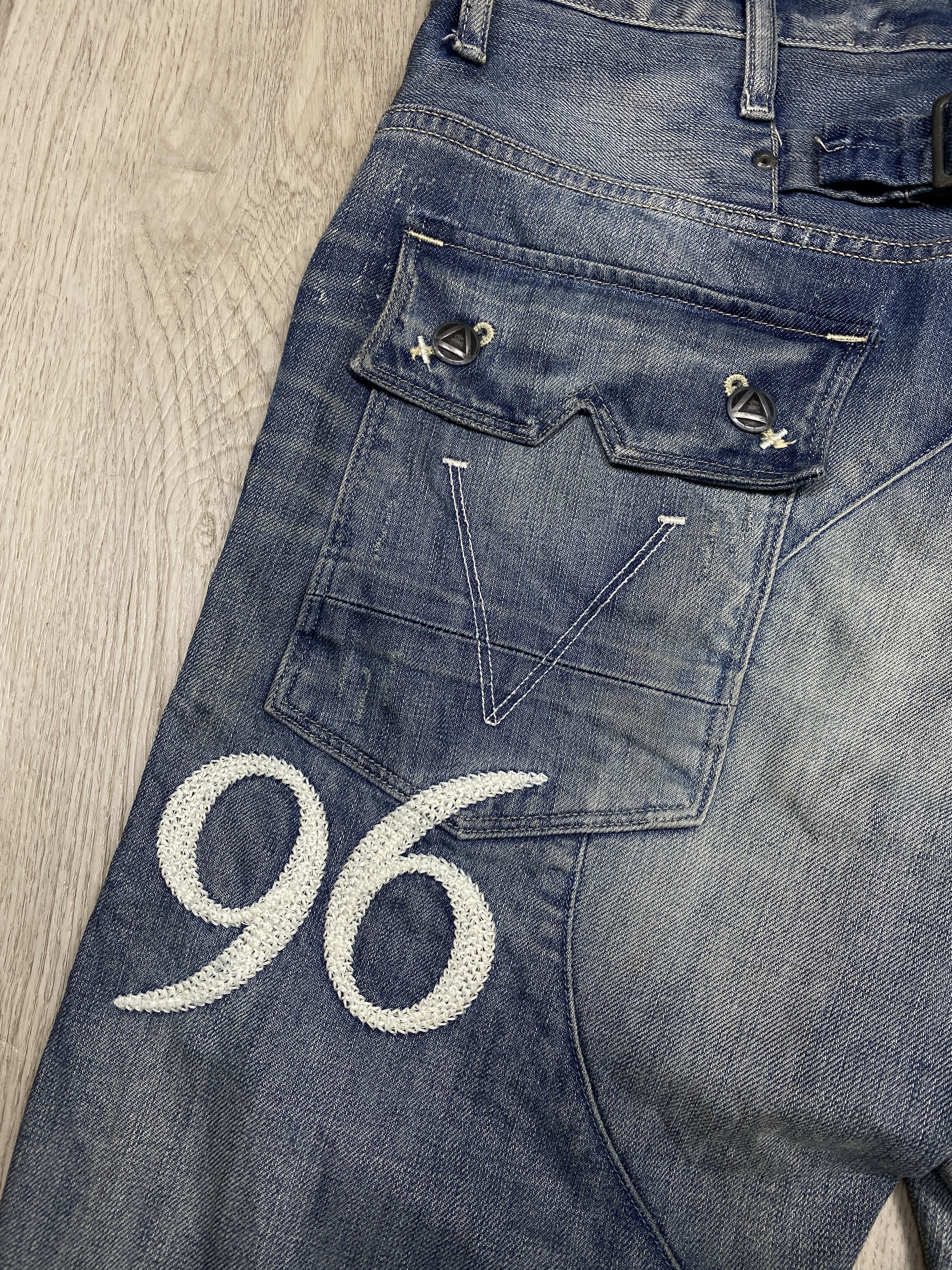 G-Star G Star Raw Mens 3D Tapered Denim Pants Double Knee Y2K Size US 30 / EU 46 - 3 Thumbnail