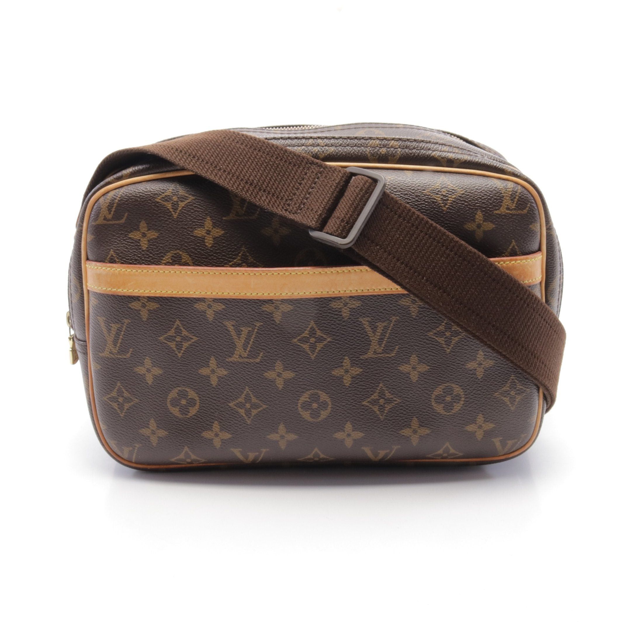 Louis Vuitton Louis Vuitton Reporter Pm Monogram Shoulder Bag Leather Brown Size ONE SIZE - 1 Thumbnail
