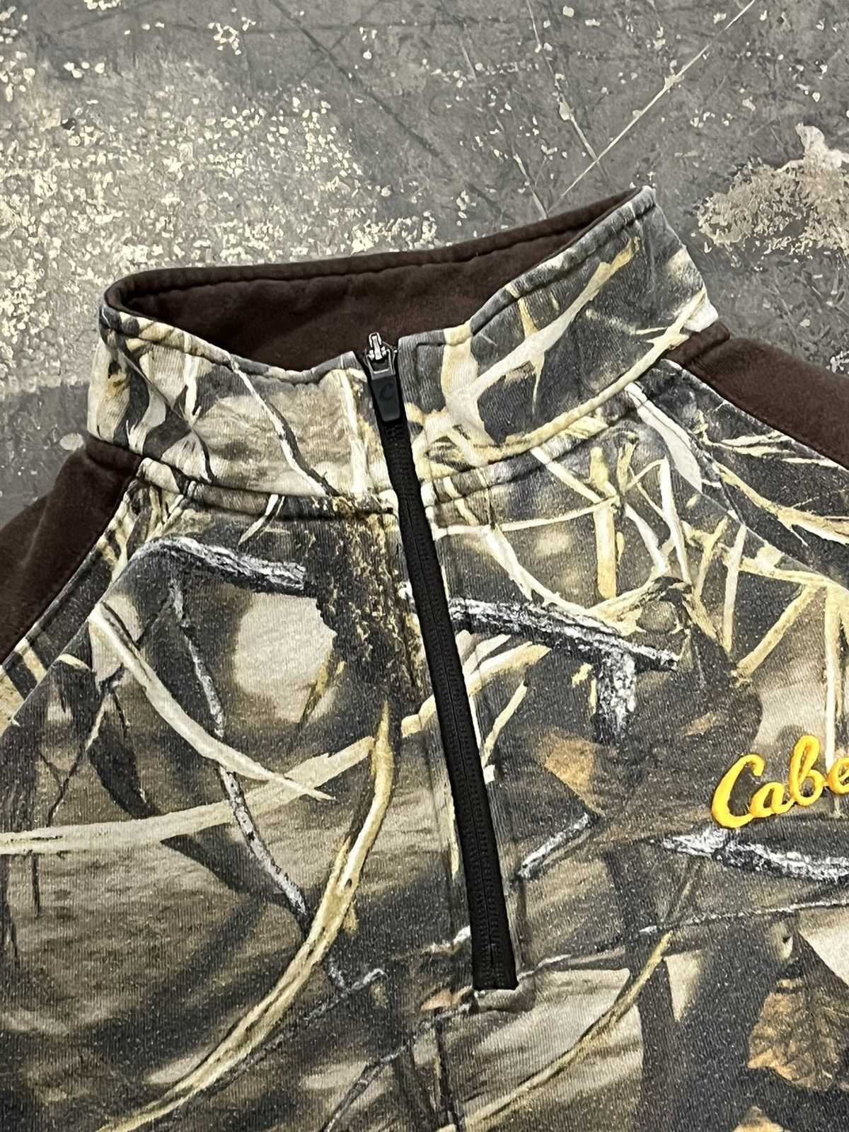 Realtree Vintage real tree 1/4th zip up hoodie Size US XL / EU 56 / 4 - 7 Thumbnail