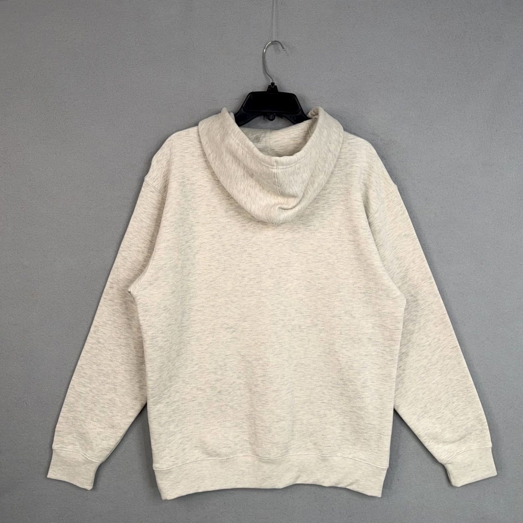 Vintage bigcotton Sarasota Hoodie Mens Large Beige Pullover Fleece Sweatshirt City Embroidered Kangaroo Pocket Streetwear Pullover Hoodie Mens Size US L / EU 52-54 / 3 - 4 Thumbnail