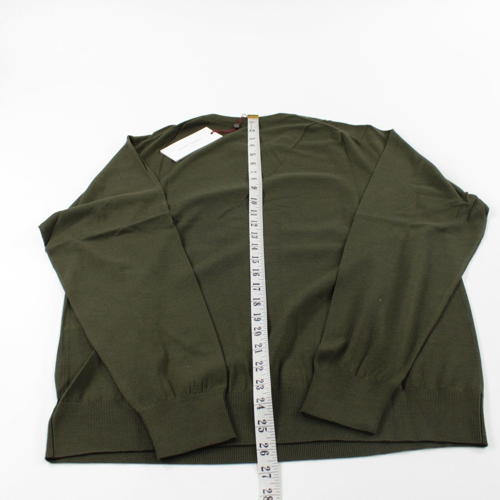 Luciano Barbera Luciano Barbera Sweater Size US L in Green Size US L / EU 52-54 / 3 - 6 Thumbnail