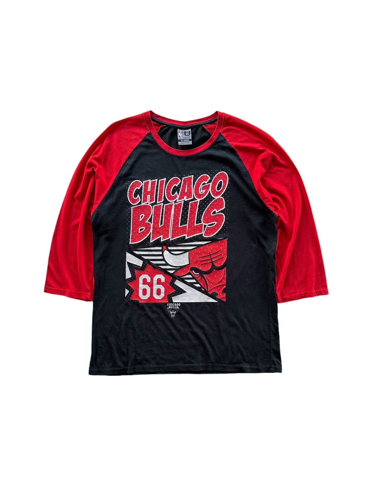 NBA NBA Chicago Bulls 3Quarter Sleeve T Shirt Size US L / EU 52-54 / 3 - 5 Thumbnail