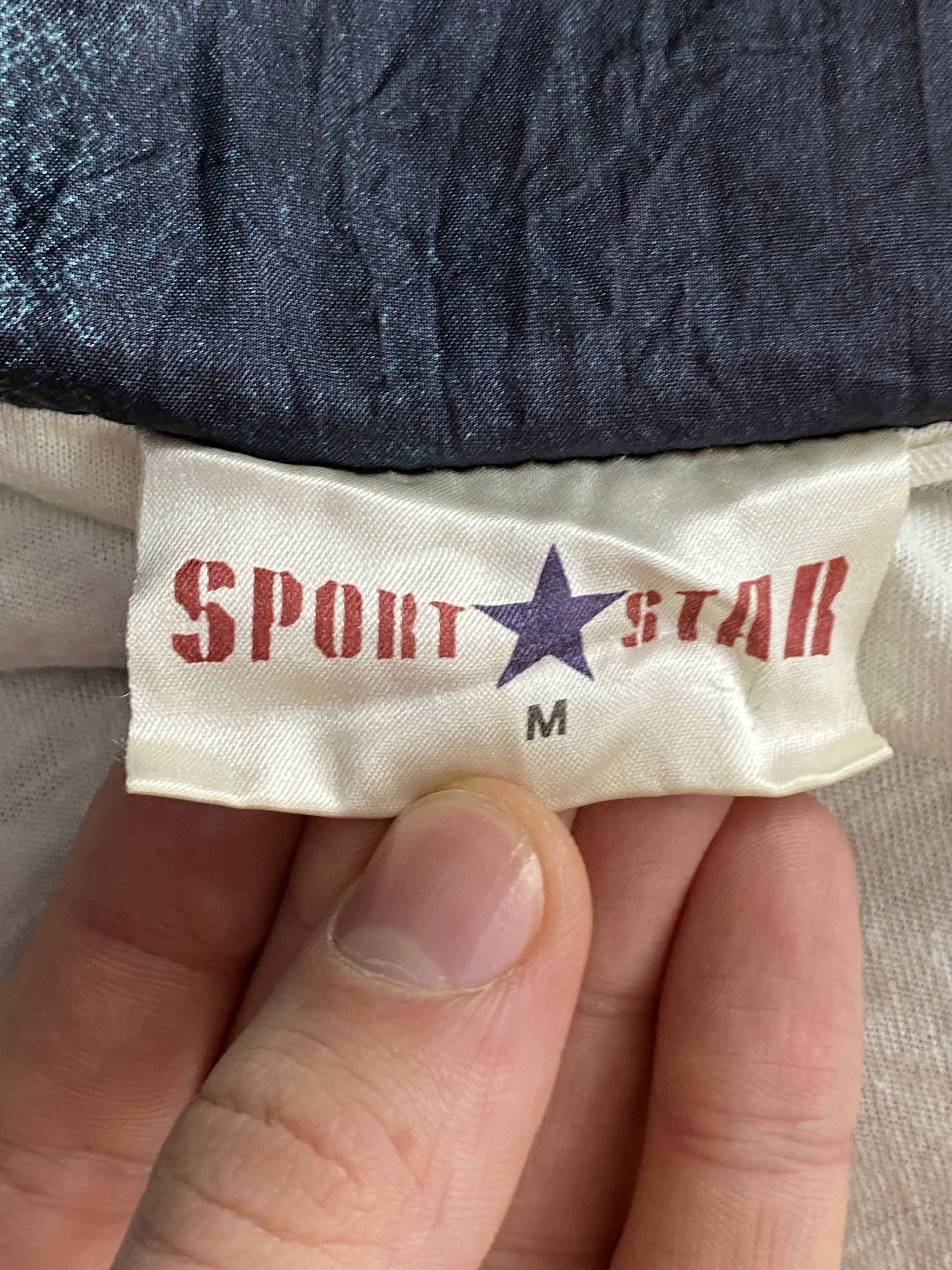 Vintage 90s Sport Star Vintage Men's Windbreaker Jacket - M Size US M / EU 48-50 / 2 - 5 Thumbnail