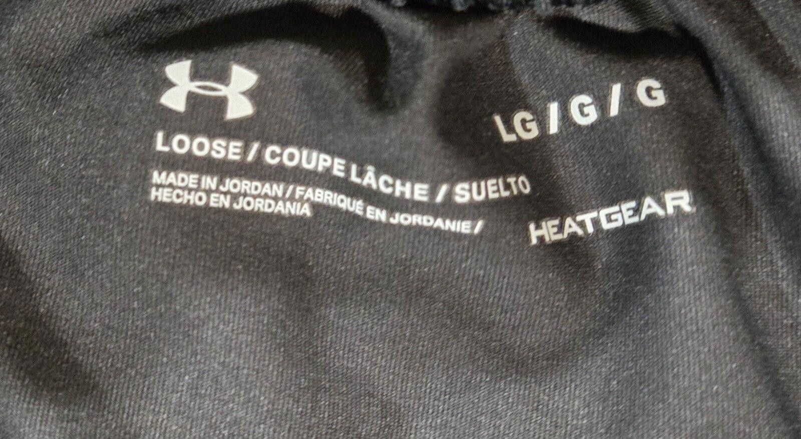 Under Armour Black Gray Under Armour Heatgear Loose Basketball Shorts L Size US 34 / EU 50 - 6 Thumbnail