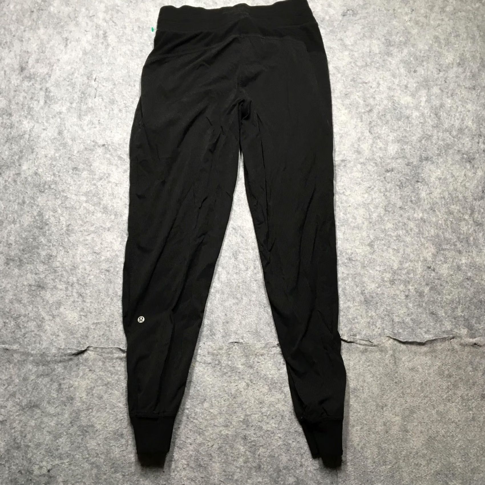 Lululemon Lululemon Jogger Pants Womens 6 Black Stripe Elastic Waist Tapered Dance Studio Size 28" / US 6 / IT 42 - 7 Thumbnail