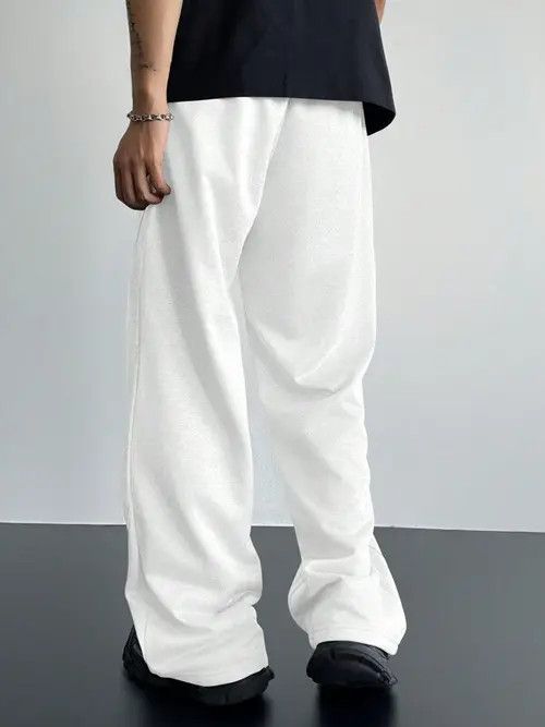 Japanese Brand × Vintage Casual Loose fit Wide Y2k Sweatpants Size US 34 / EU 50 - 4 Thumbnail
