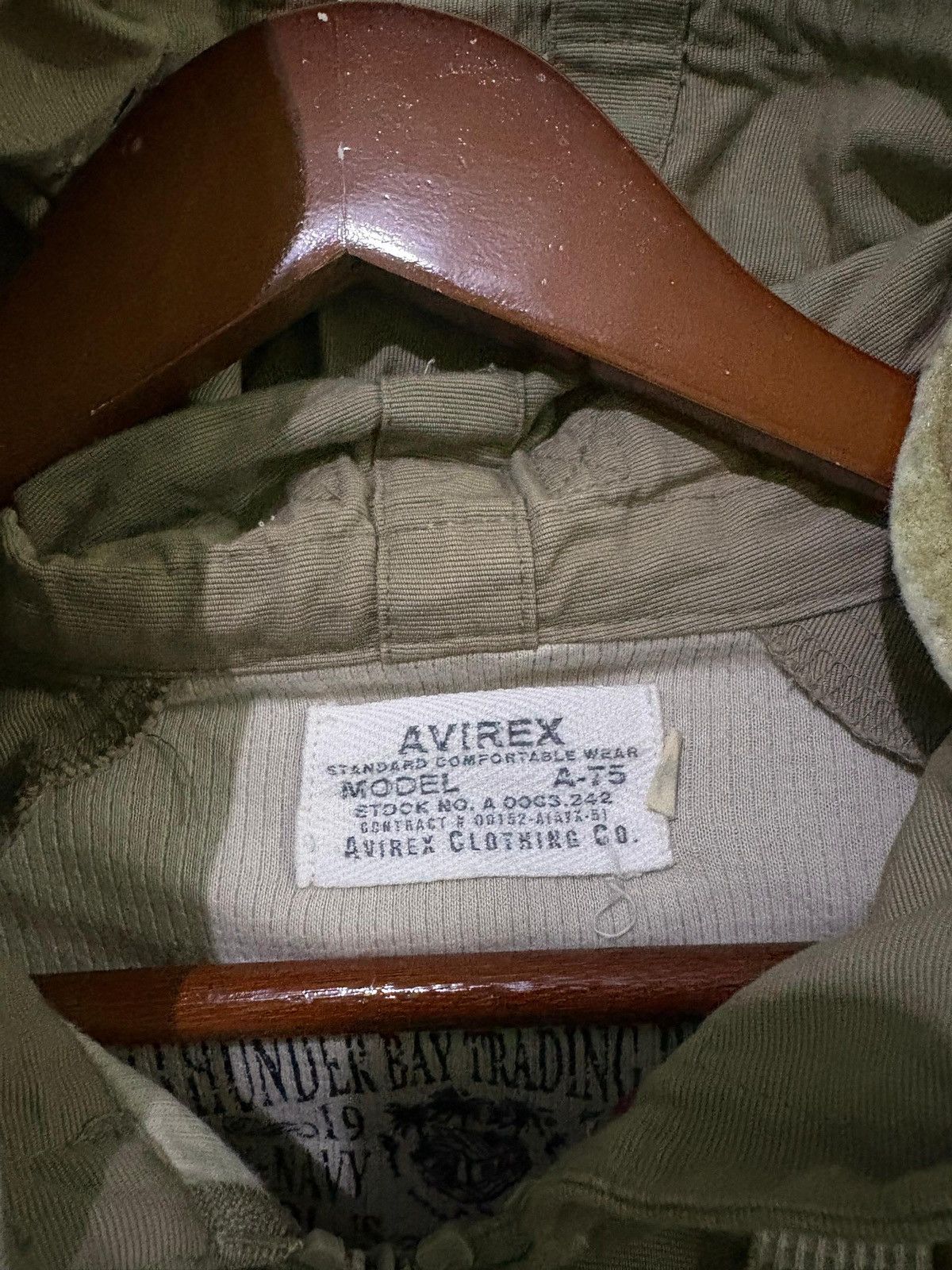 Avirex VTG 90's Avirex A75 Air Born Jacket 25th Anniversary Design Size US M / EU 48-50 / 2 - 13 Thumbnail